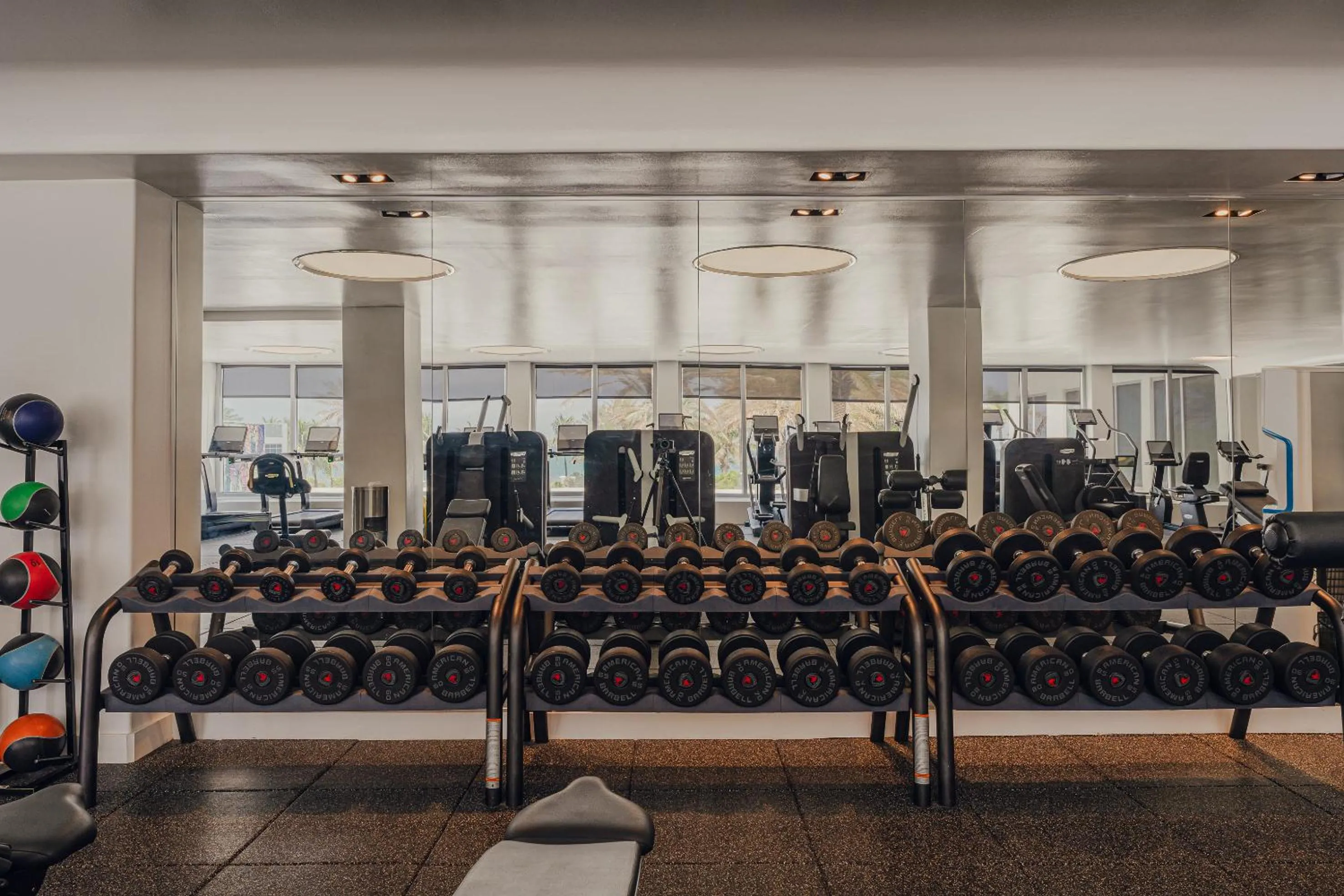 Fitness centre/facilities in Nobu Hotel Miami Beach