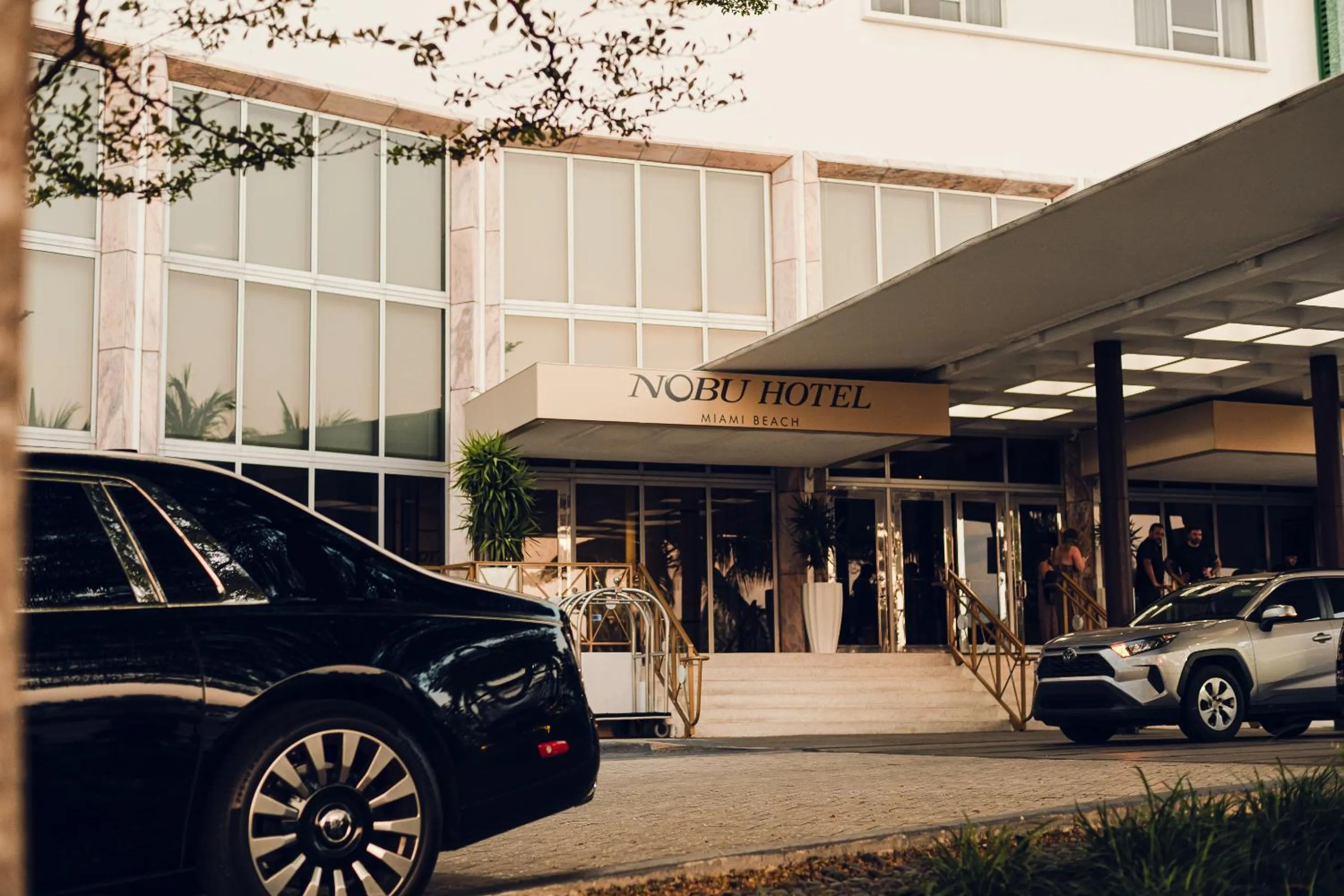 Property building in Nobu Hotel Miami Beach