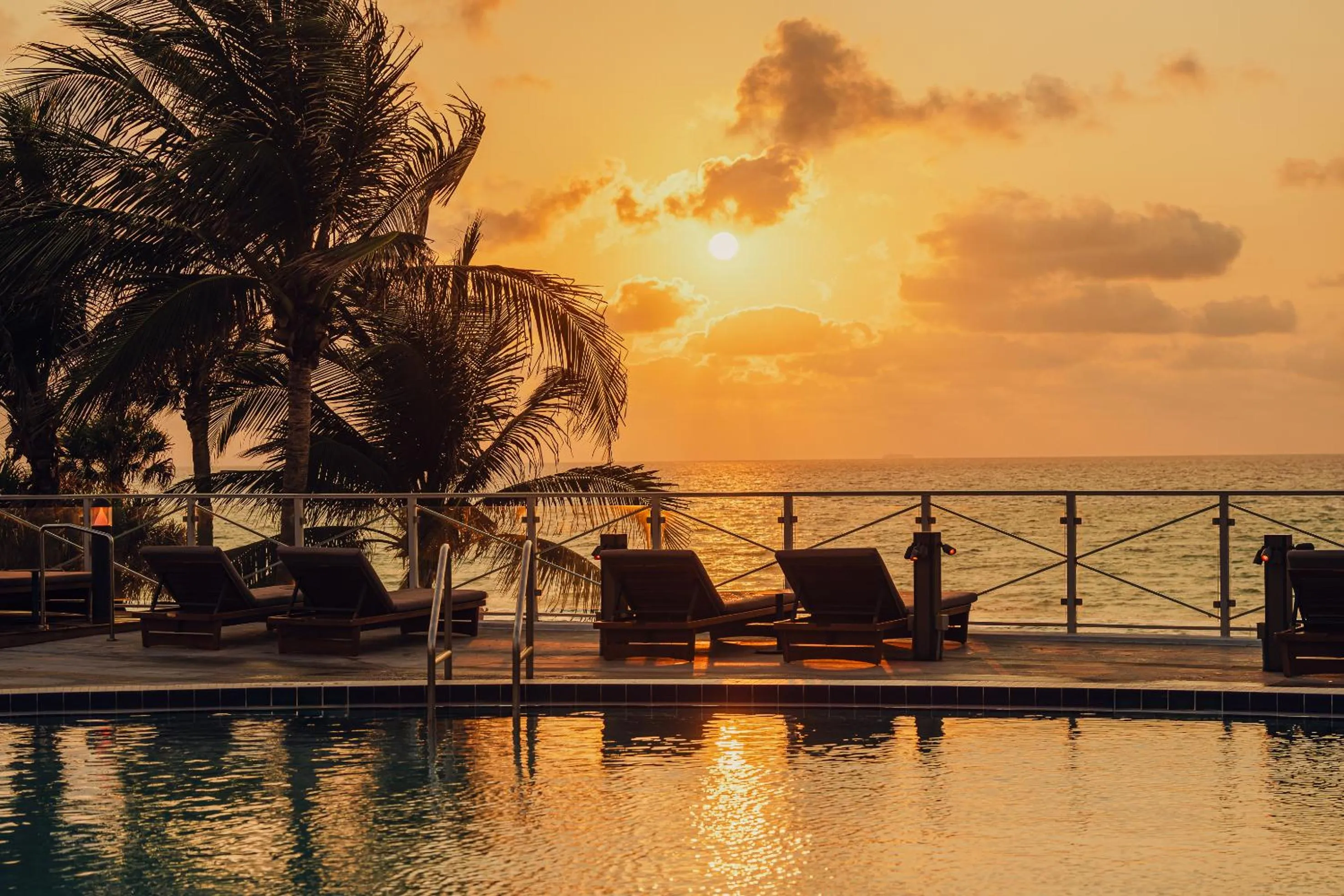 Beach in Nobu Hotel Miami Beach