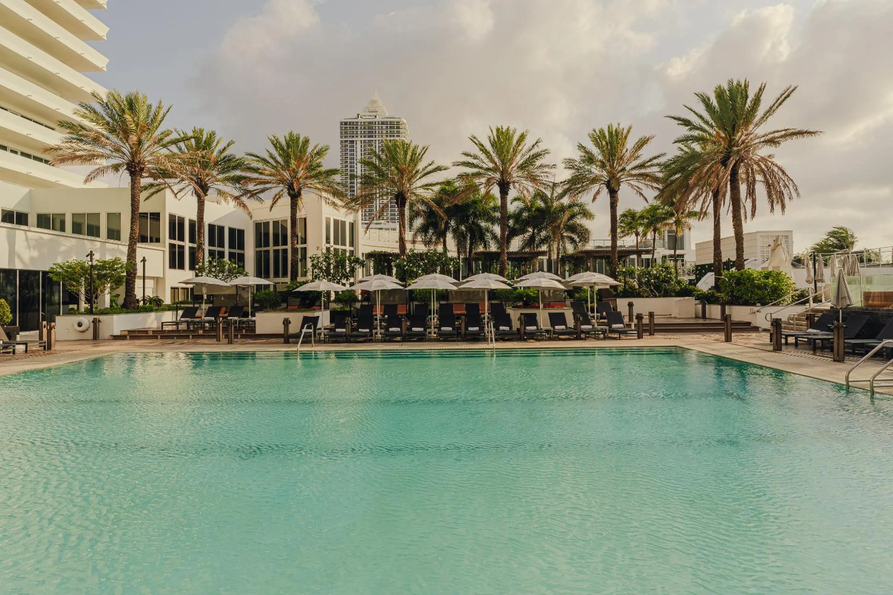 Swimming pool in Nobu Hotel Miami Beach