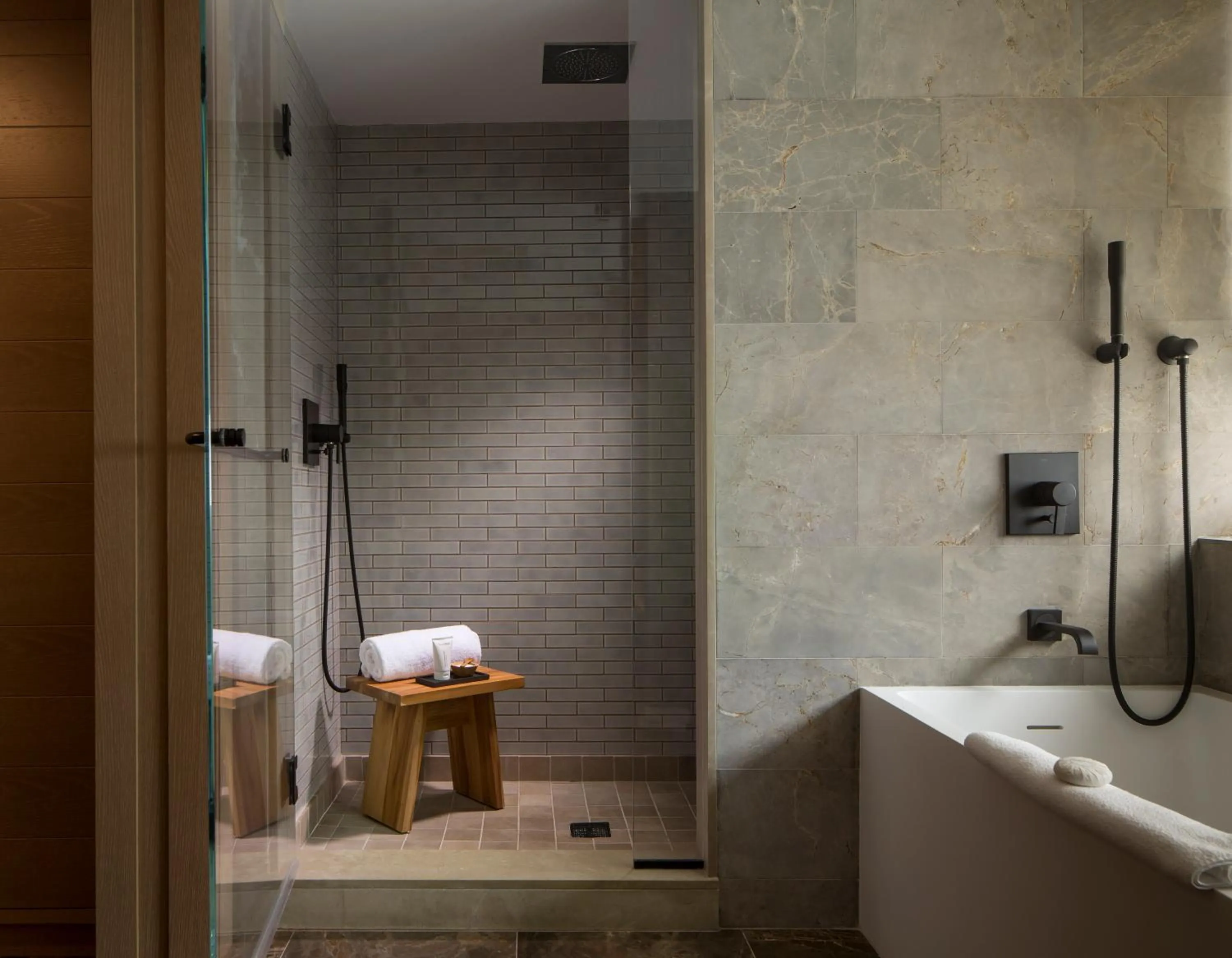 Shower in Nobu Hotel Miami Beach