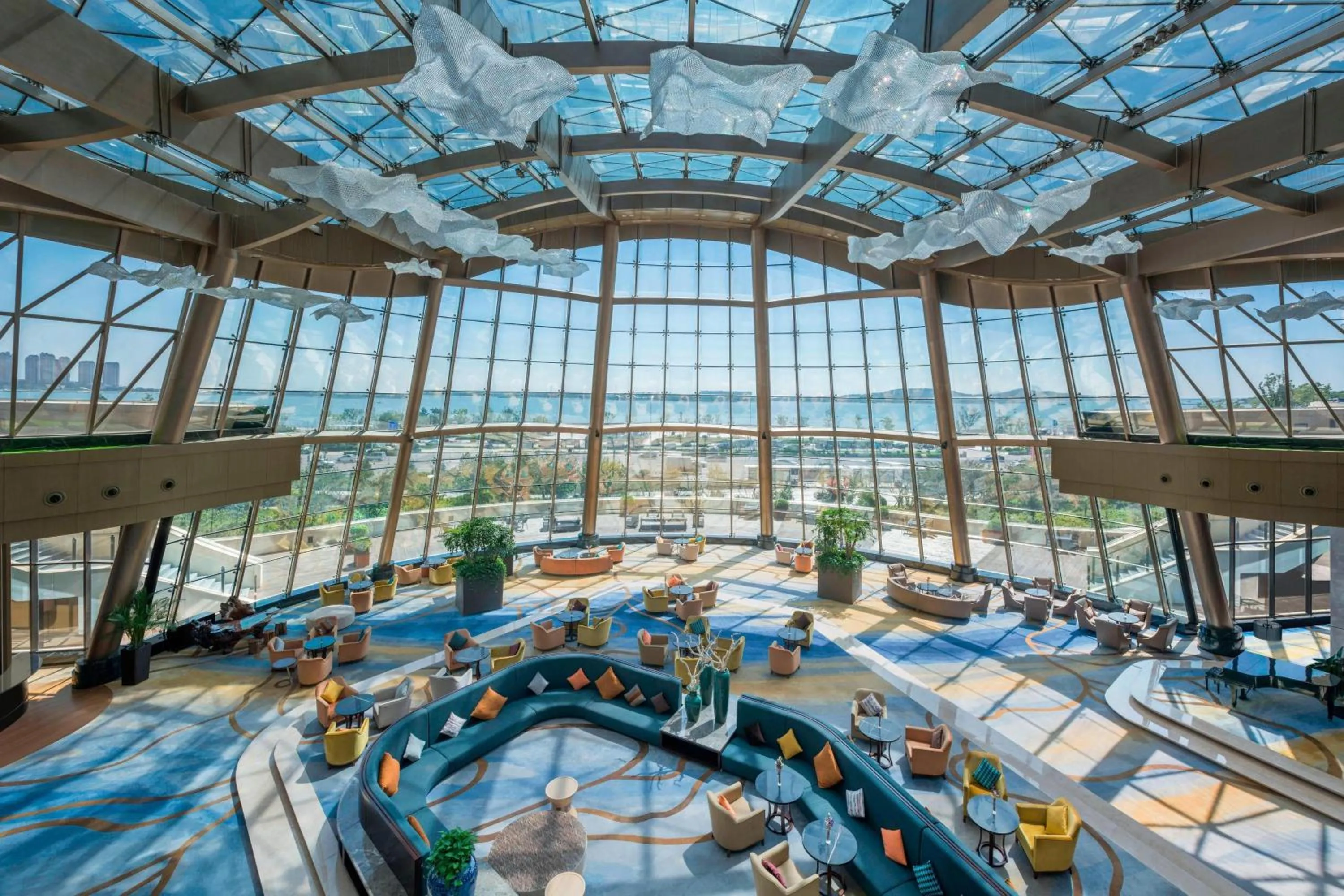 Lobby or reception in Sheraton Qingdao West Coast