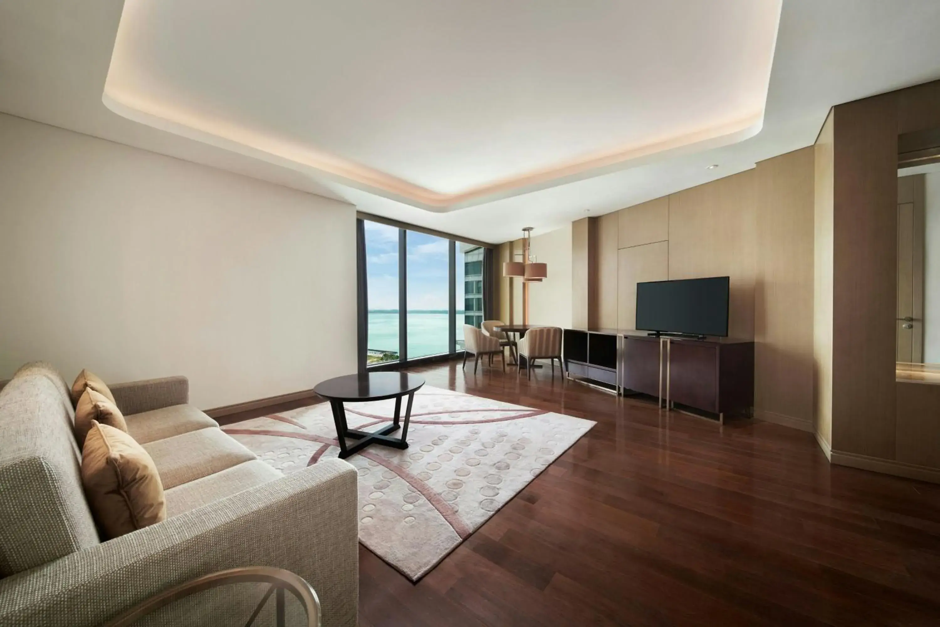 Deluxe Suite, Club level, 1 Bedroom Executive Suite, 1 King in Sheraton Qingdao West Coast Deluxe Suite, Club level, 1 Bedroom Executive Suite, 1 King in Sheraton Qingdao West Coast