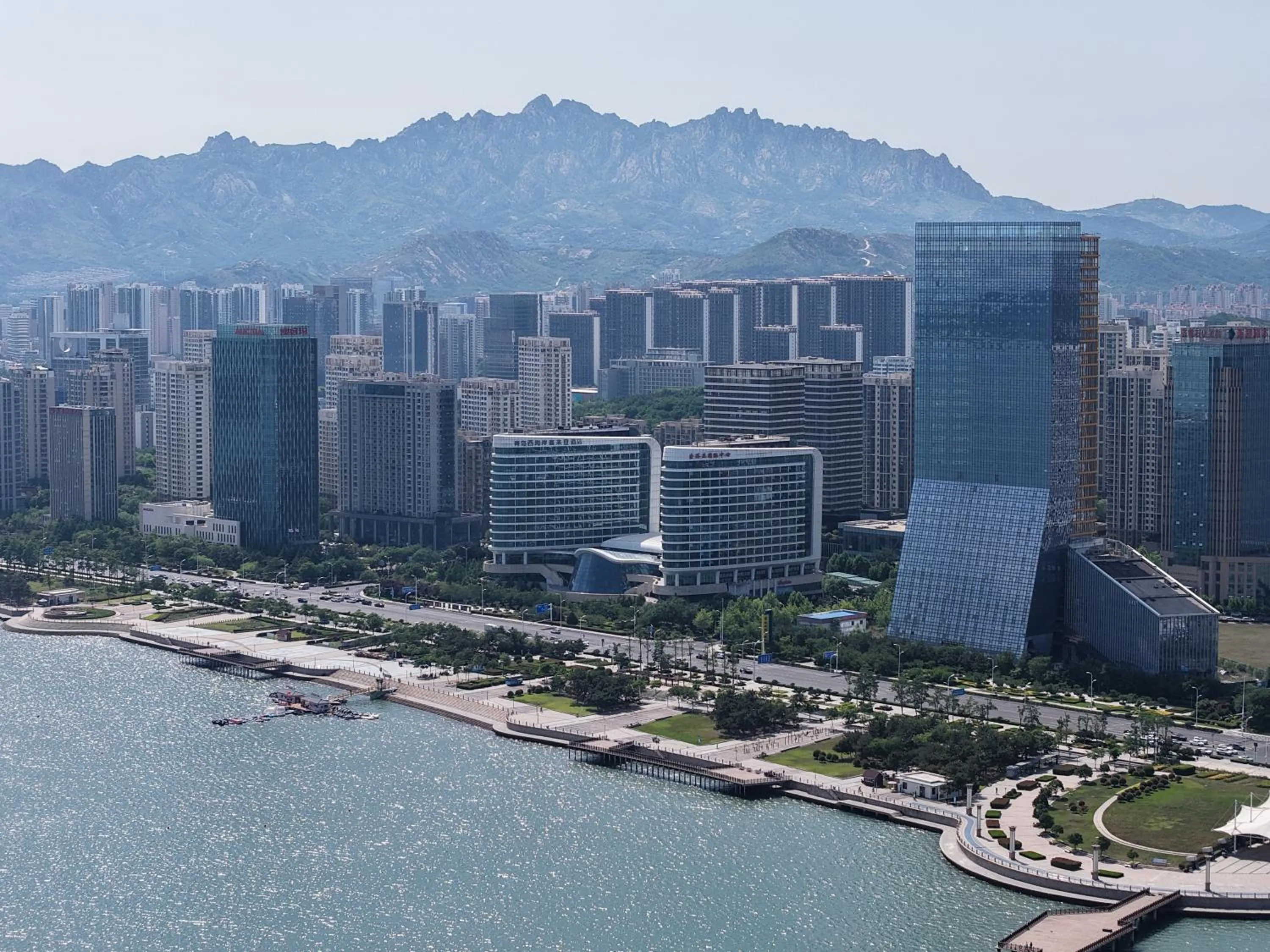 Bird's eye view in Sheraton Qingdao West Coast