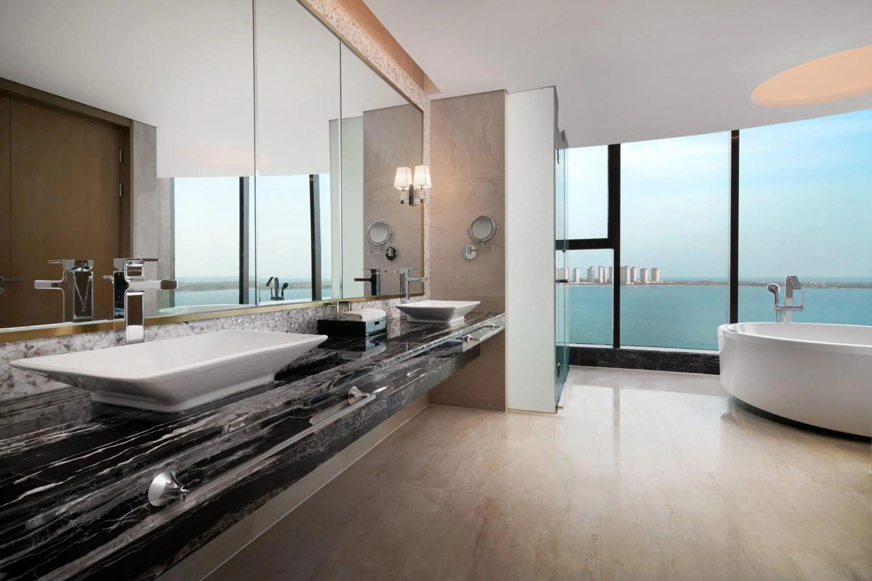 Bathroom in Sheraton Qingdao West Coast