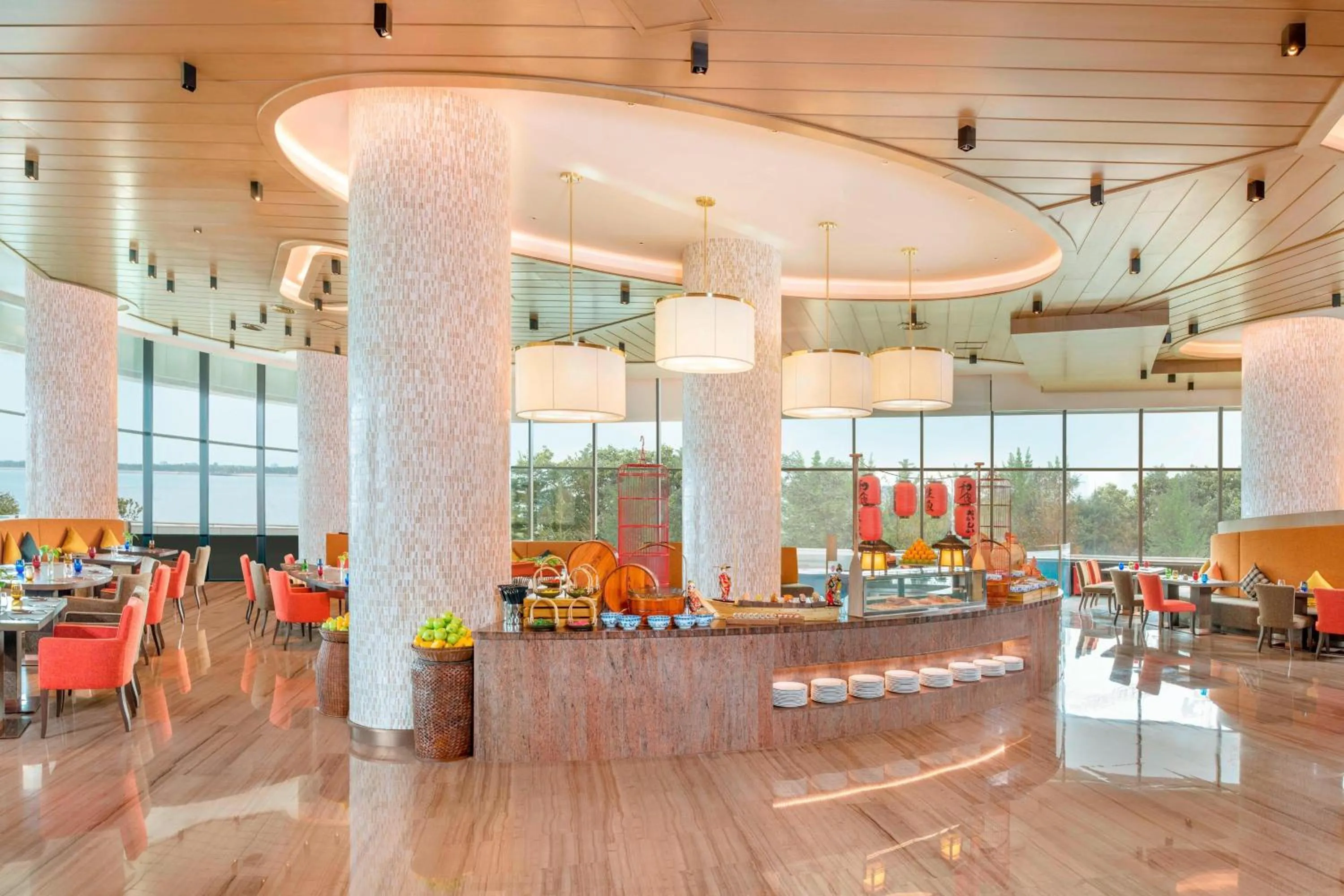 Restaurant/places to eat in Sheraton Qingdao West Coast