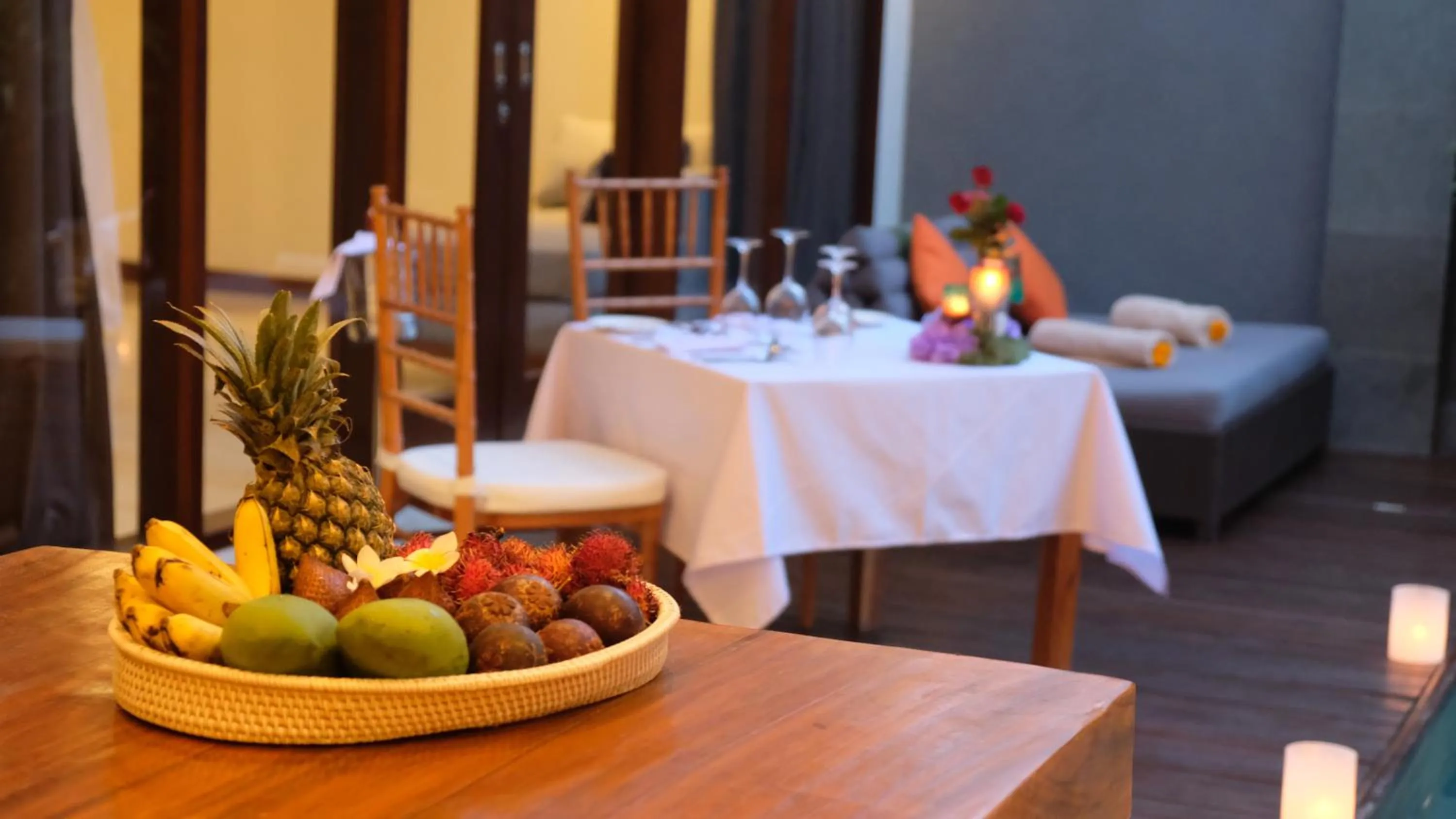 Decorative detail in Villa Sally