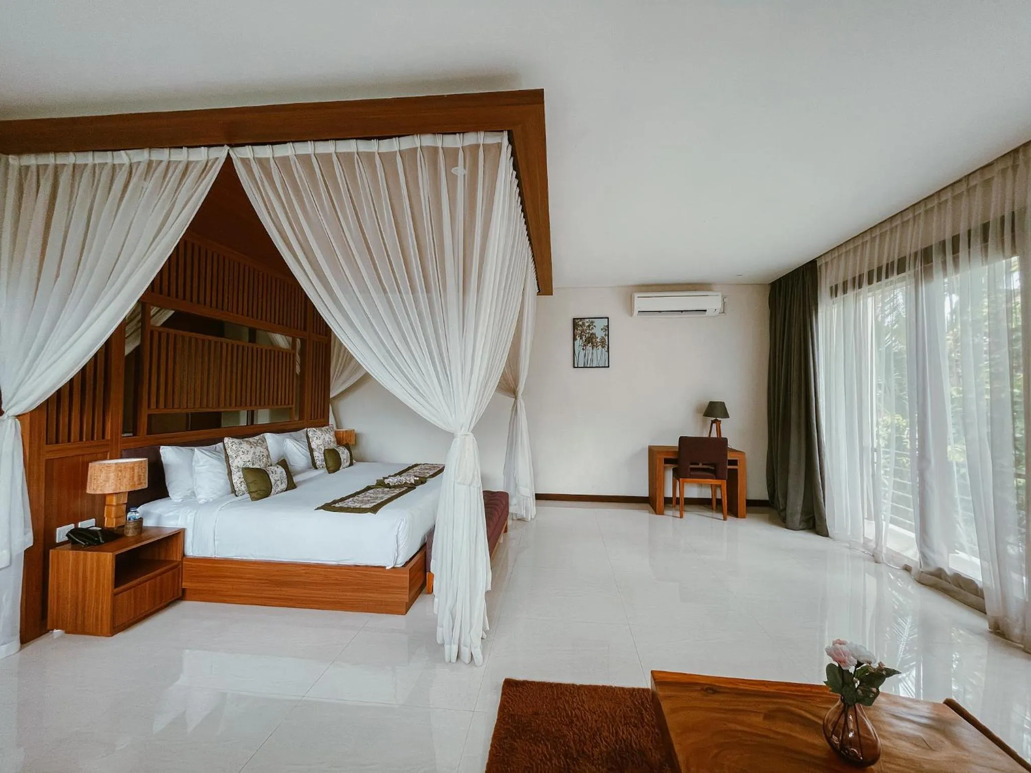 Bed in Villa Sally