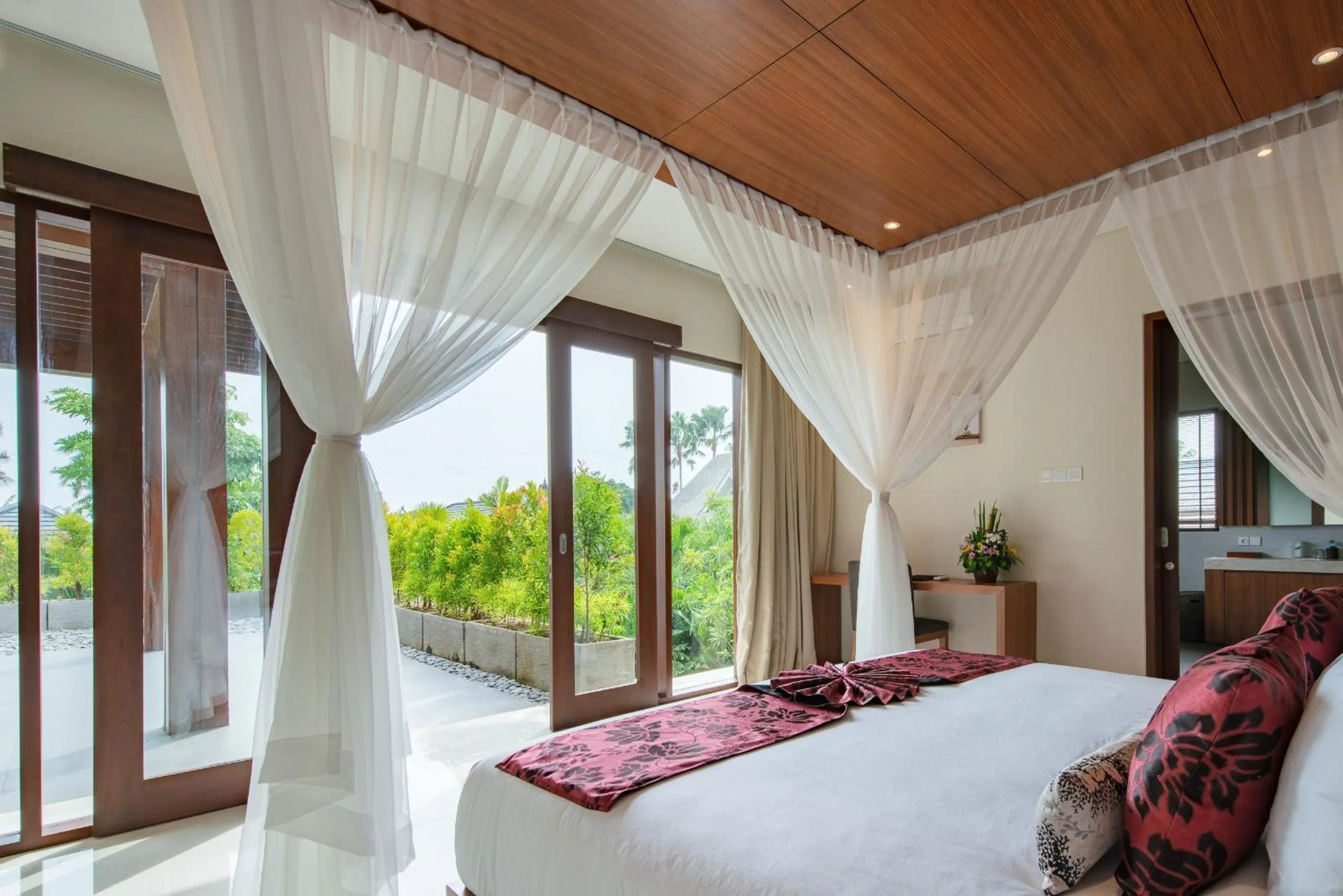 Bed in Villa Sally