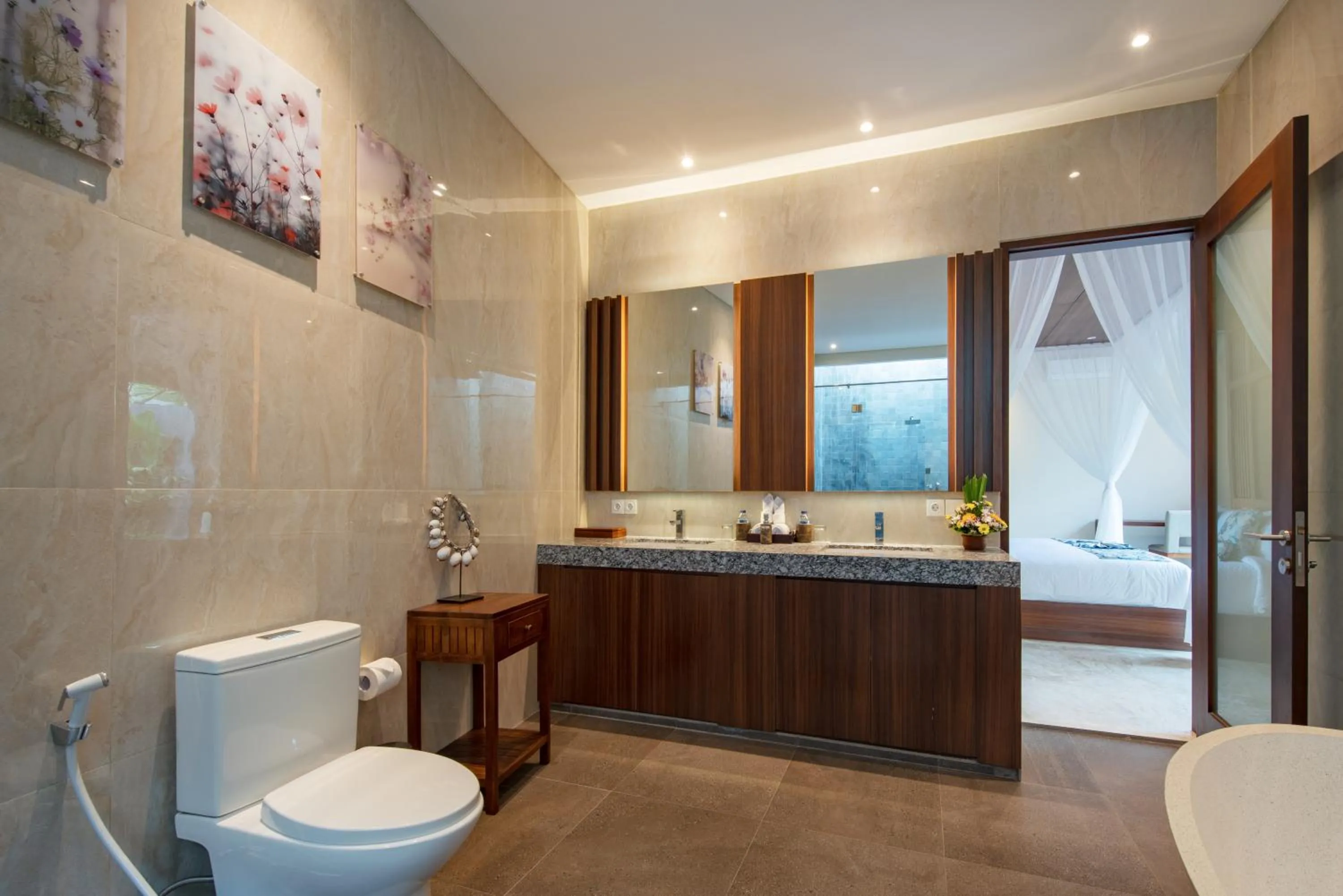 Steam room in Villa Sally