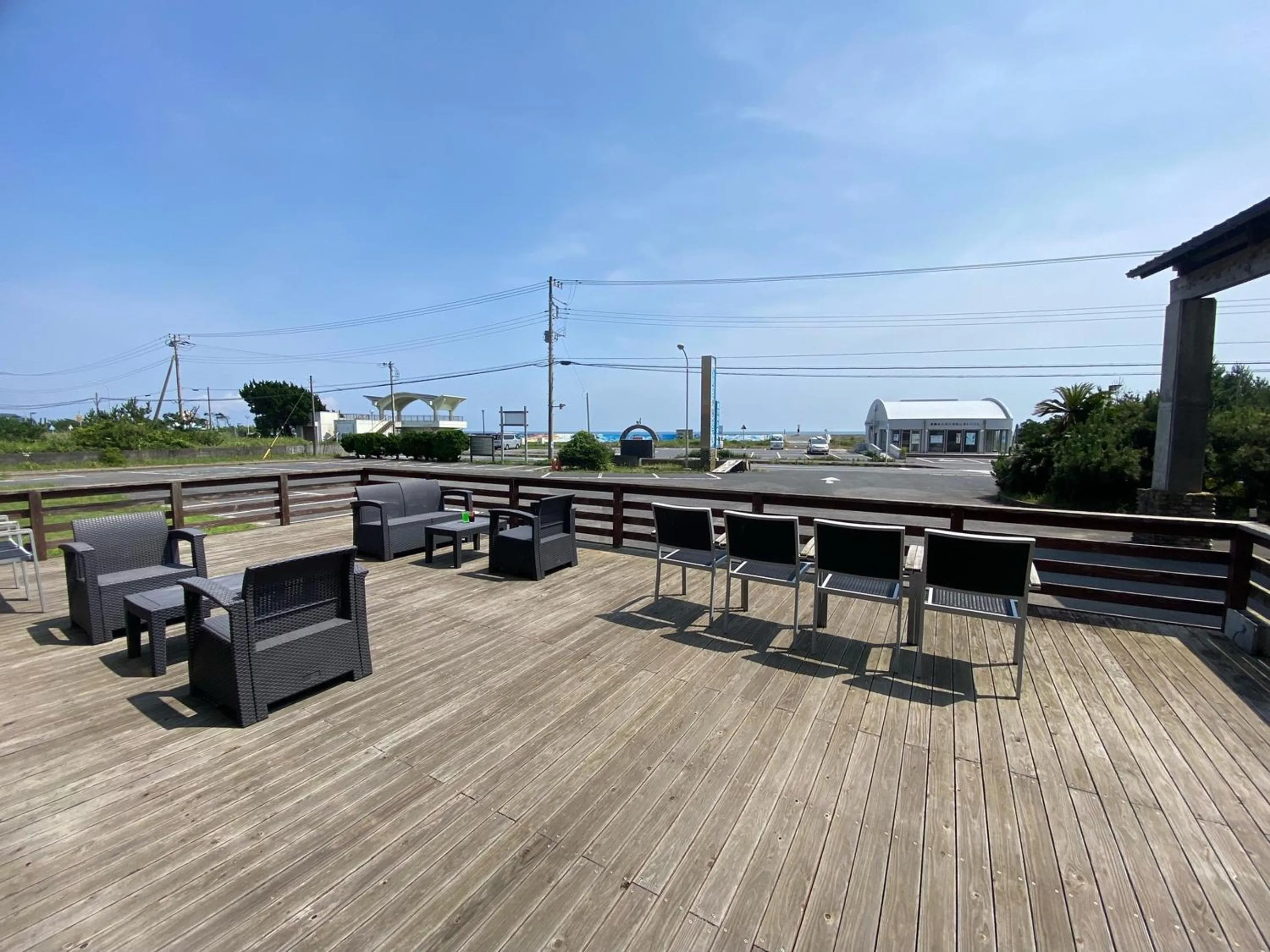 Balcony/Terrace in Iioka Shiosai Hotel