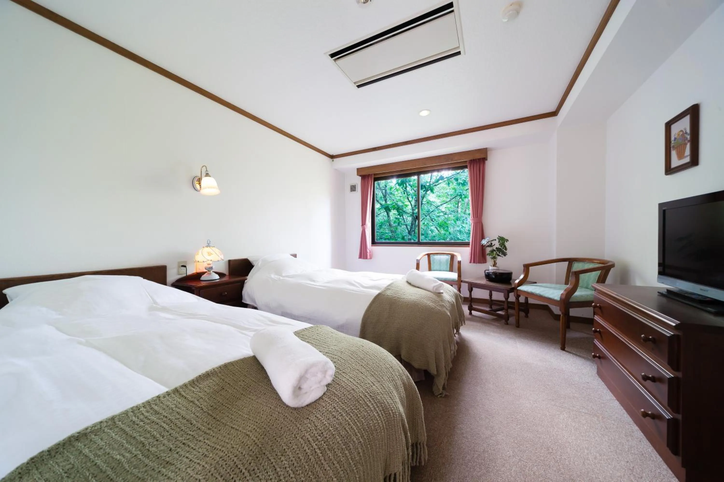 Day, Bed in Wadano Forest Hotel & Apartments