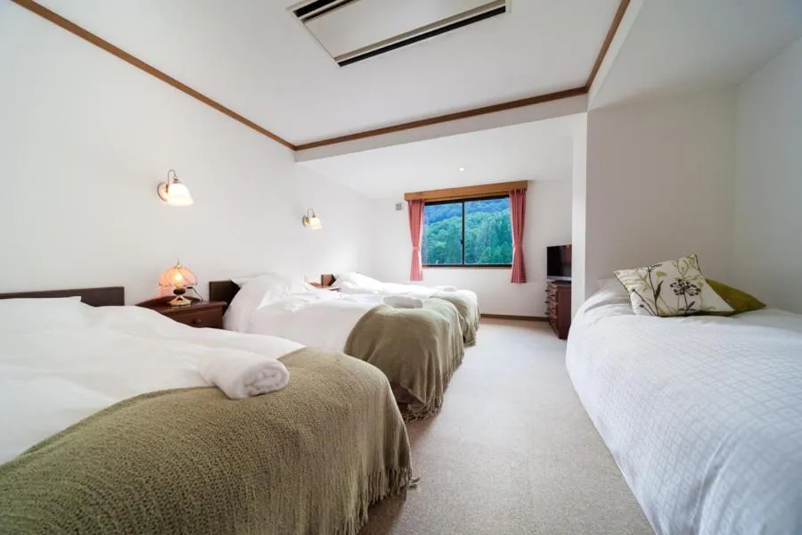 Bed in Wadano Forest Hotel & Apartments