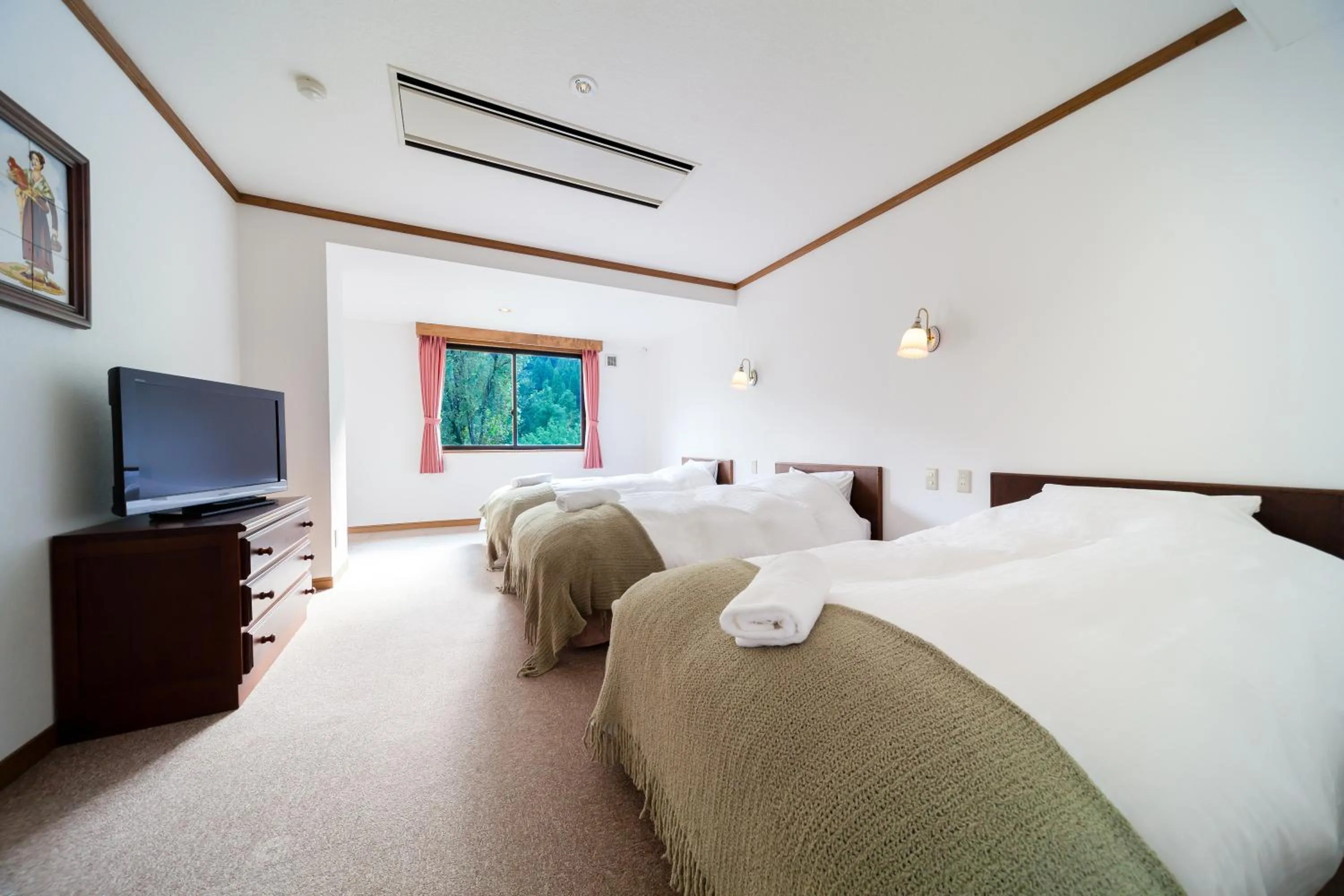 Day, Bed in Wadano Forest Hotel & Apartments