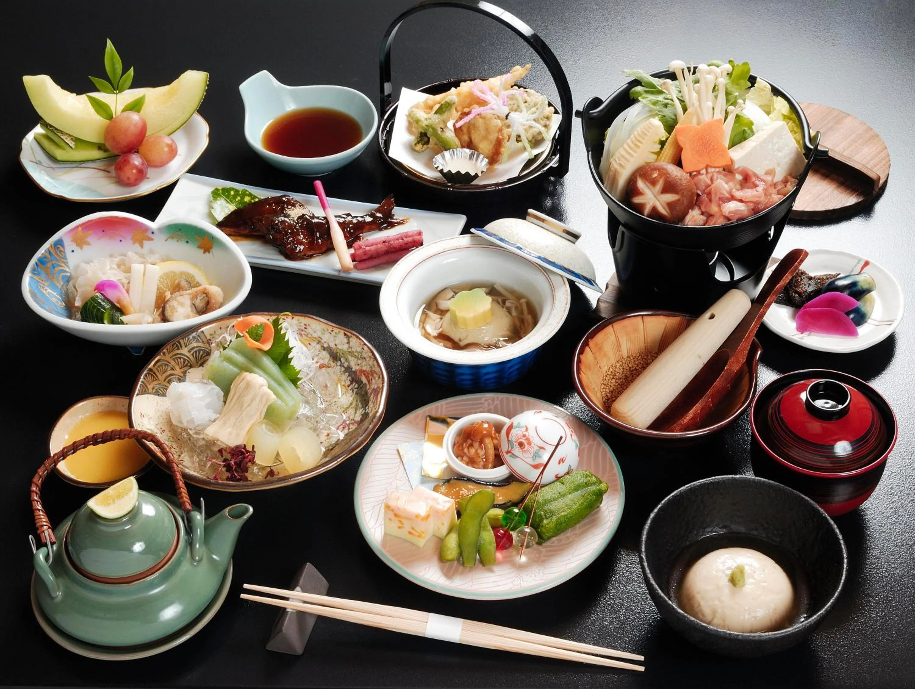 Dinner in 吉野荘湯川屋 Yoshinosou Yukawaya