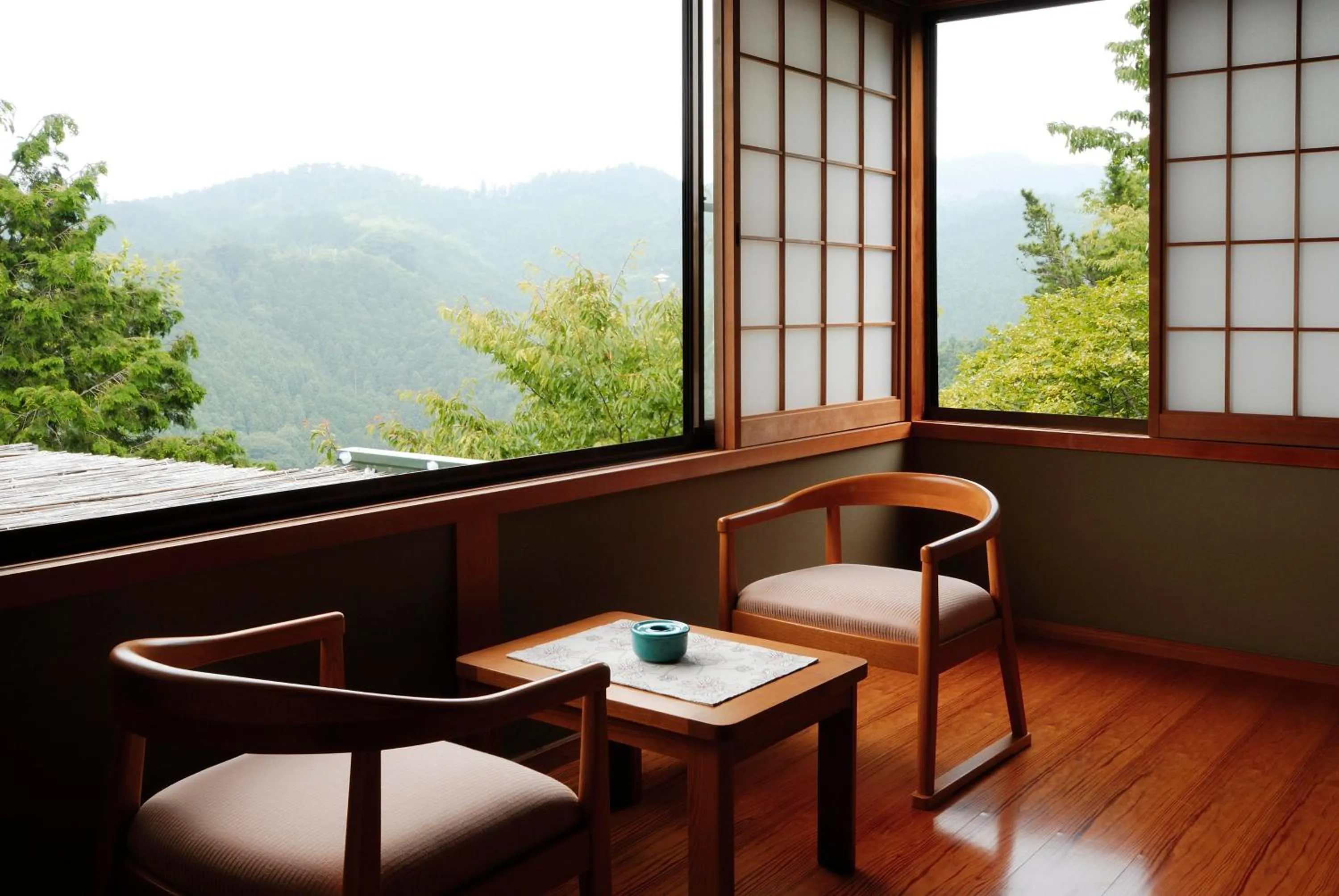 Mountain view in 吉野荘湯川屋 Yoshinosou Yukawaya