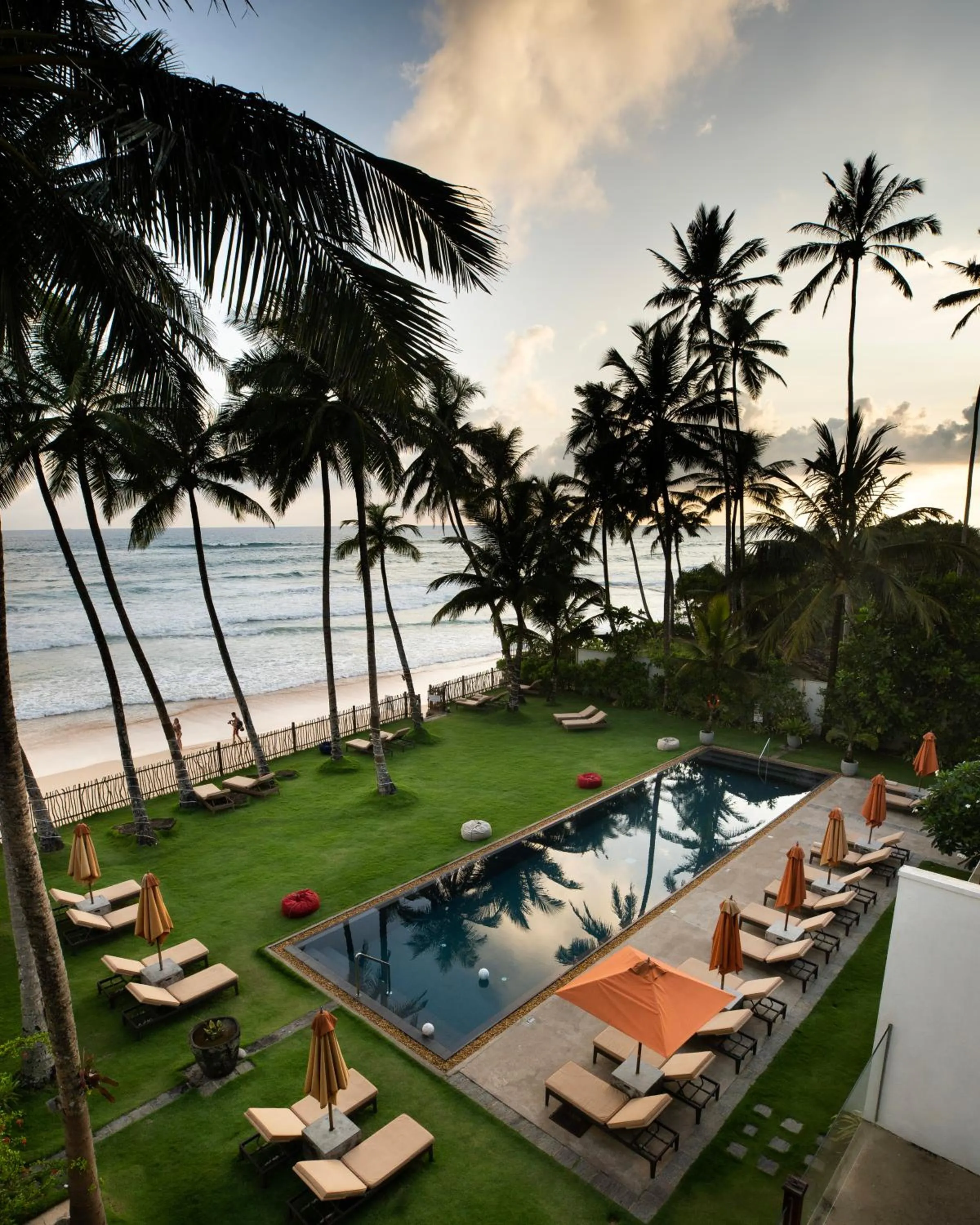 Natural landscape in KK Beach