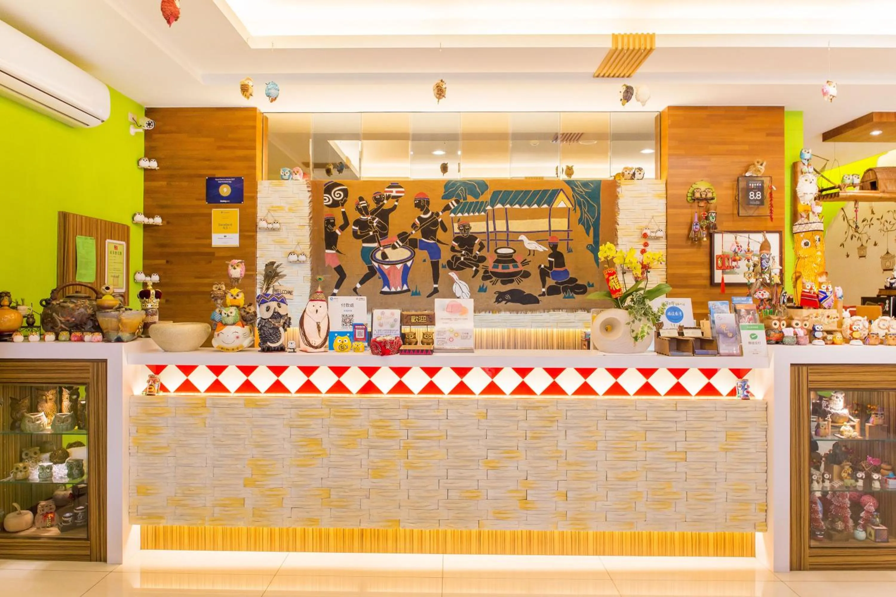 Lobby or reception in Yuan Su B&B