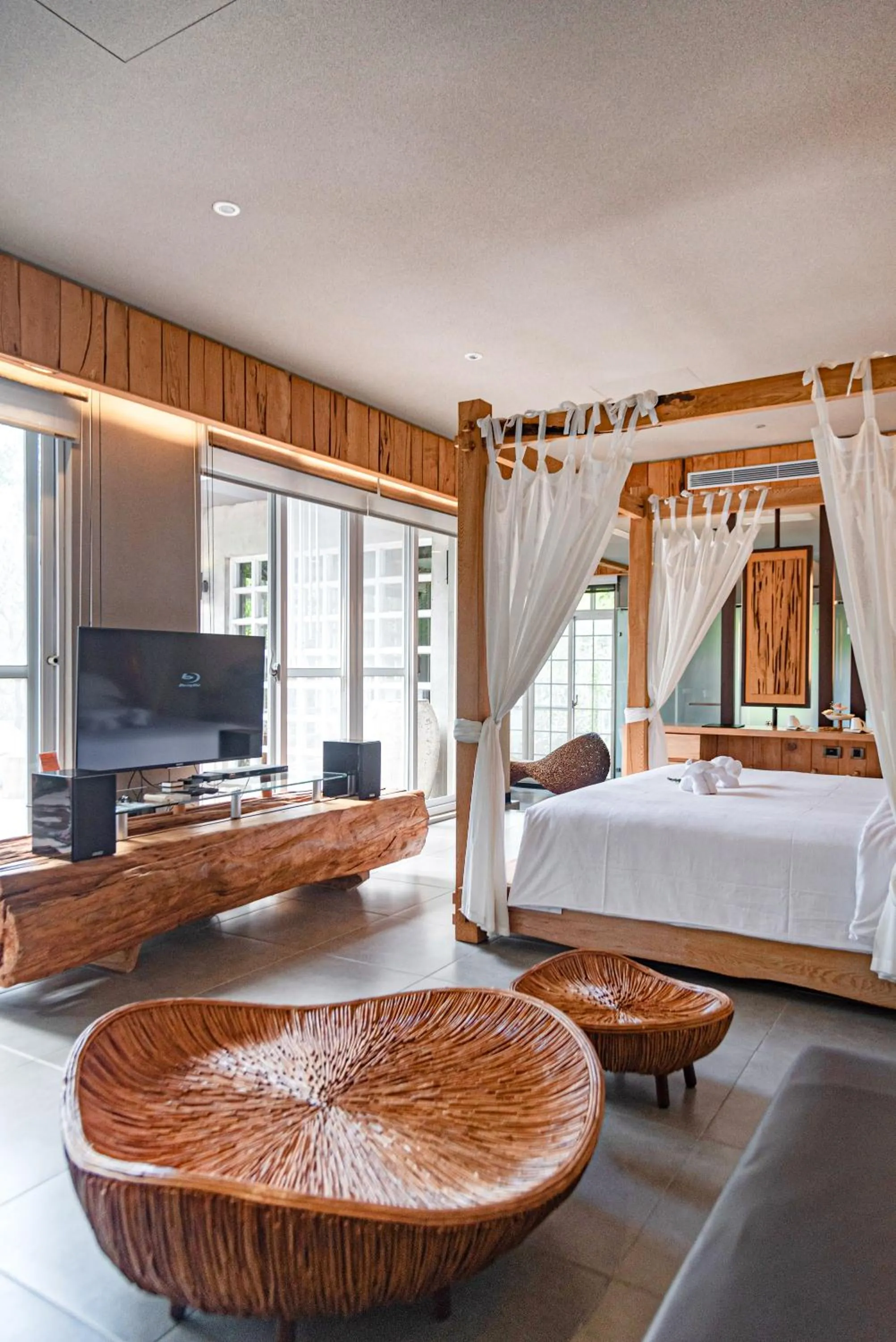 Living room, Bed in The House 15 Villa