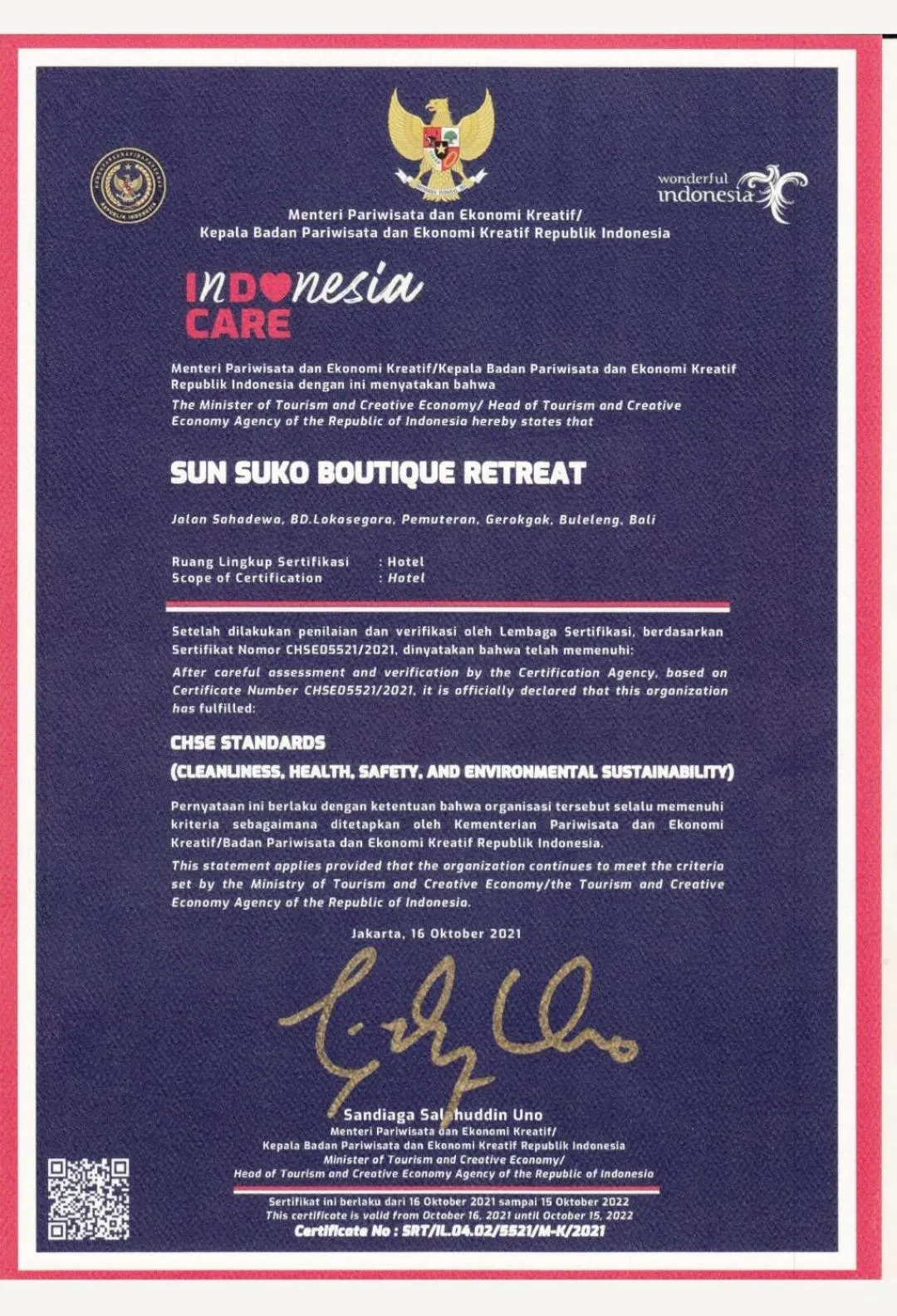 Property building in Sun Suko Boutique Resort