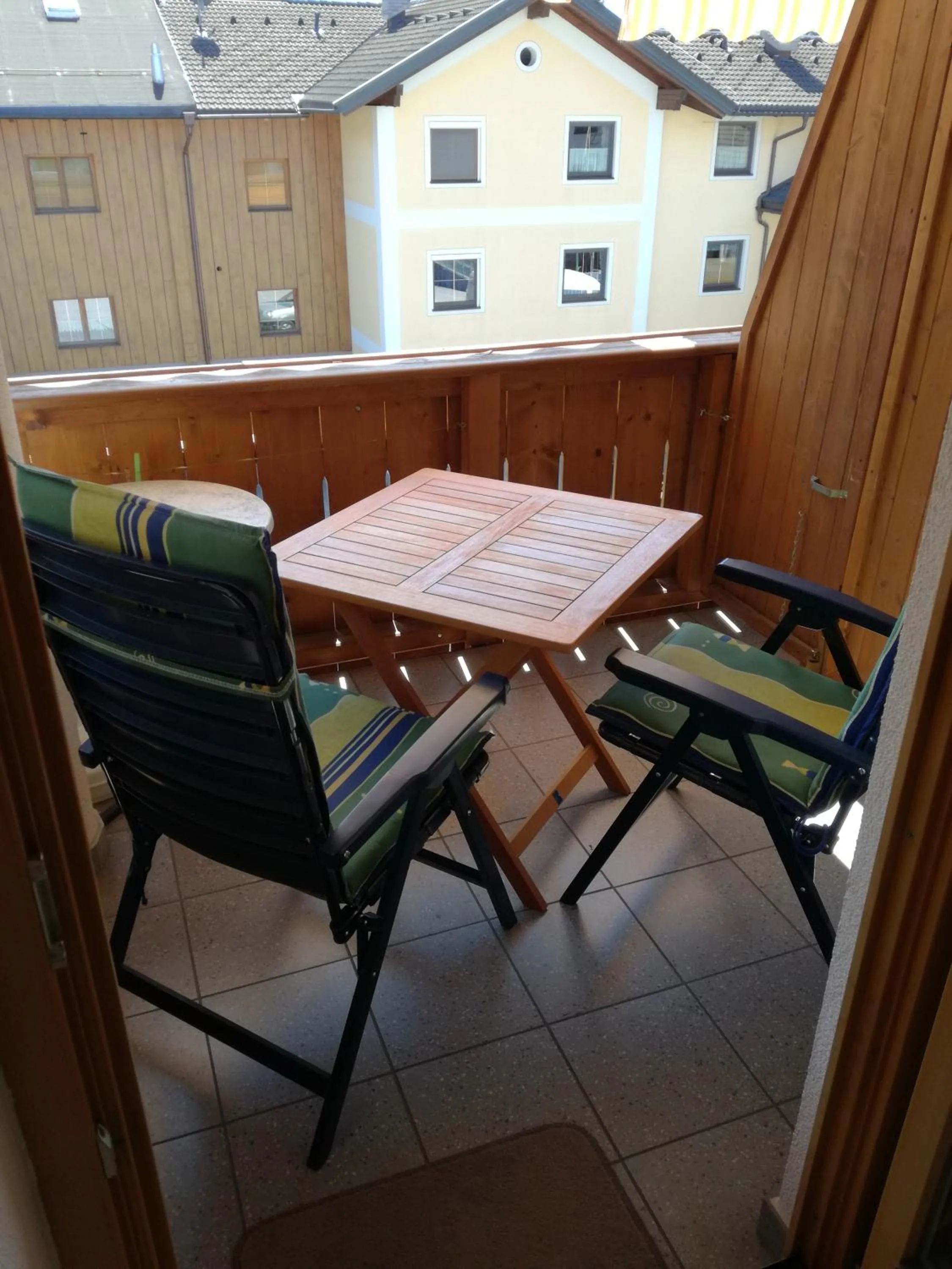 Balcony/Terrace in Ferienwohnung Himler