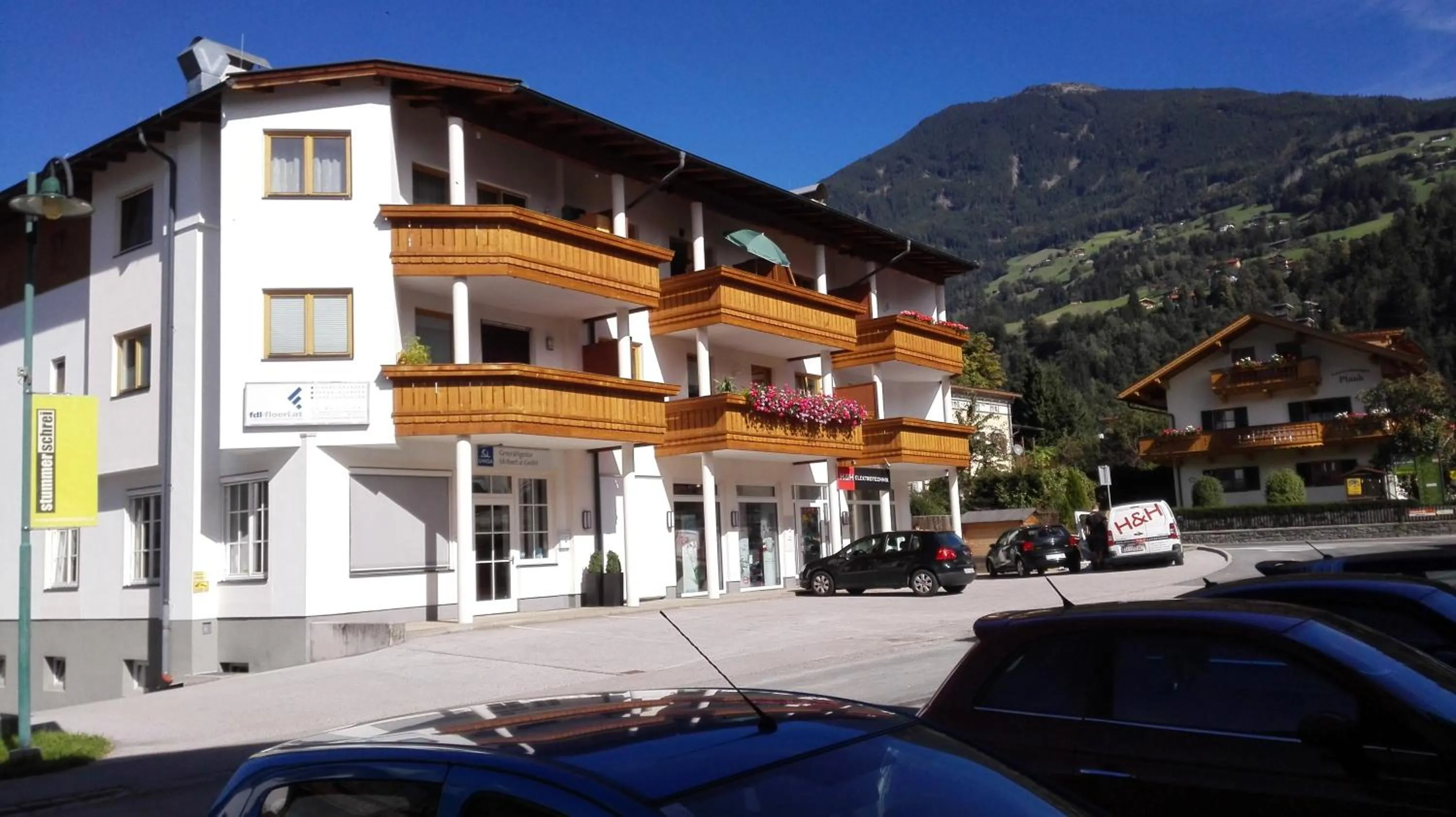 Facade/entrance in Ferienwohnung Himler