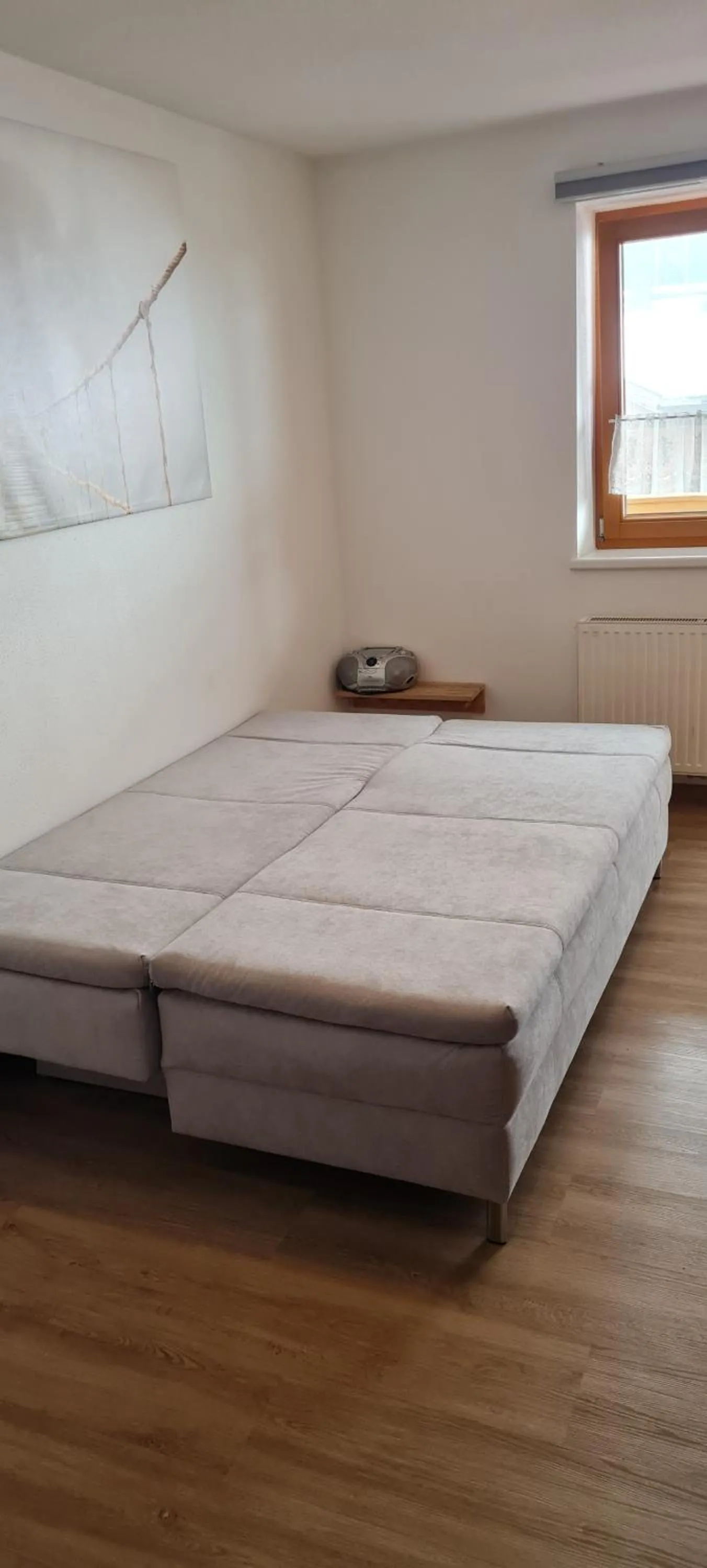 Bed in Ferienwohnung Himler