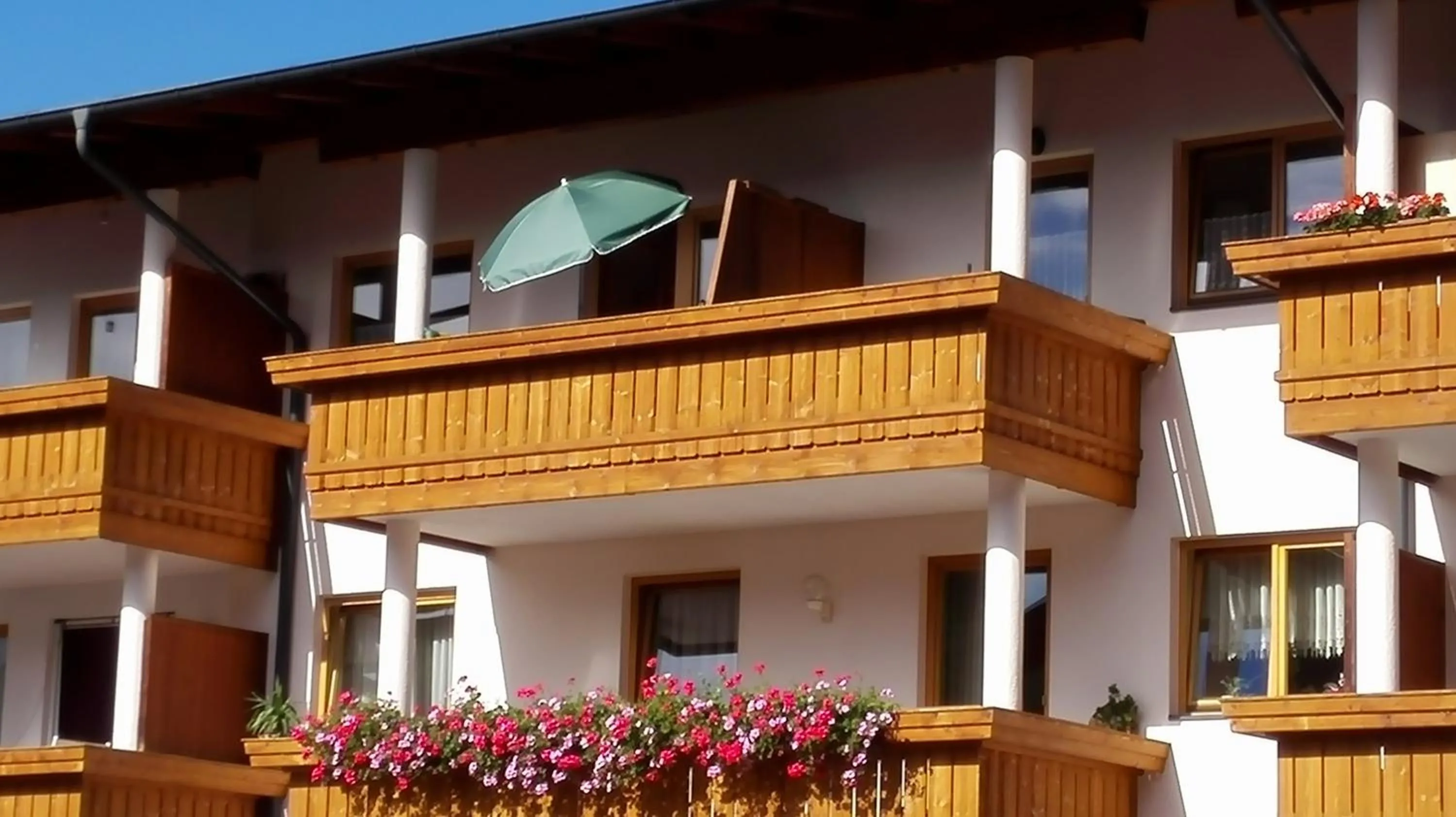 Balcony/Terrace in Ferienwohnung Himler