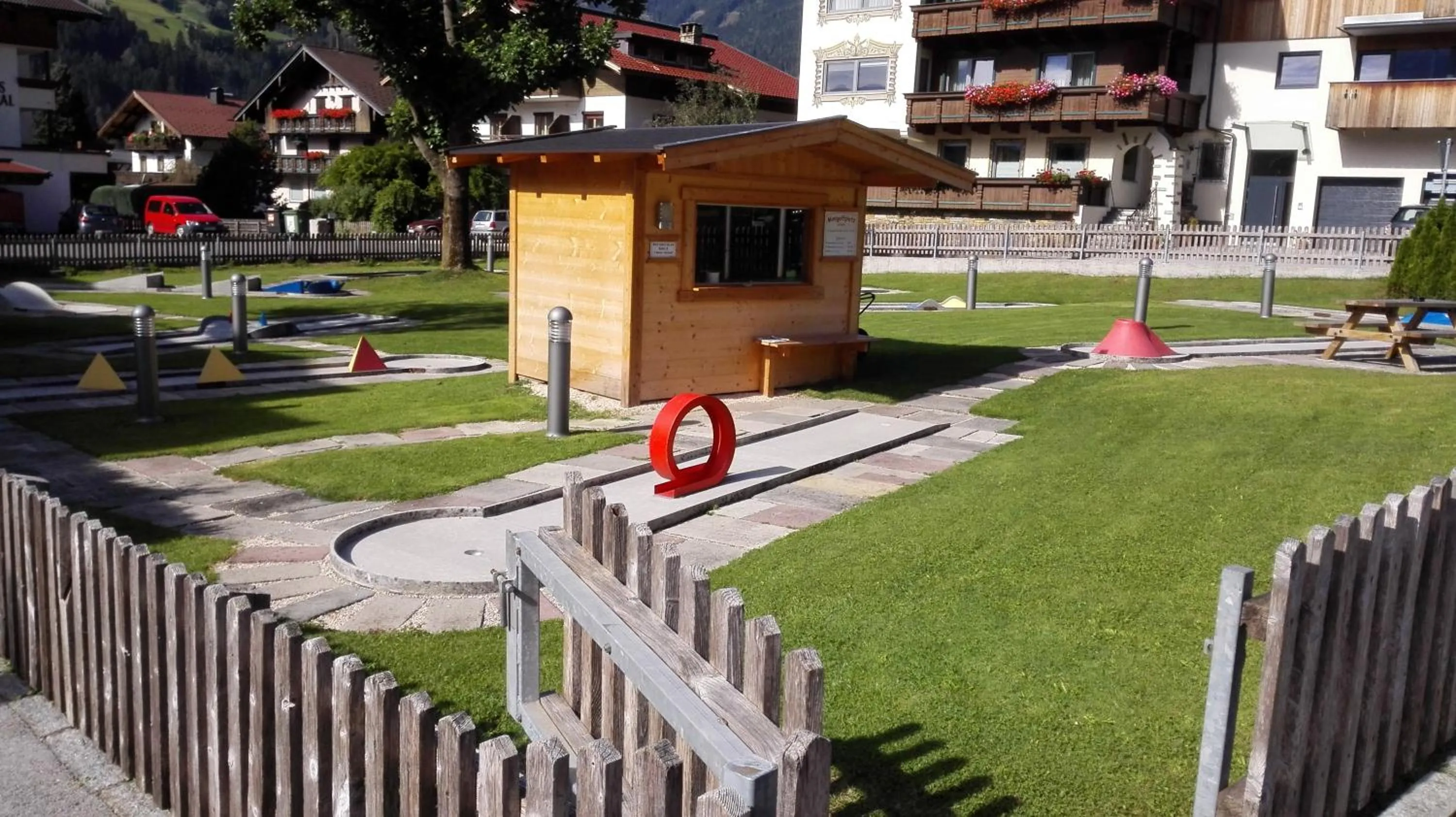 Minigolf in Ferienwohnung Himler