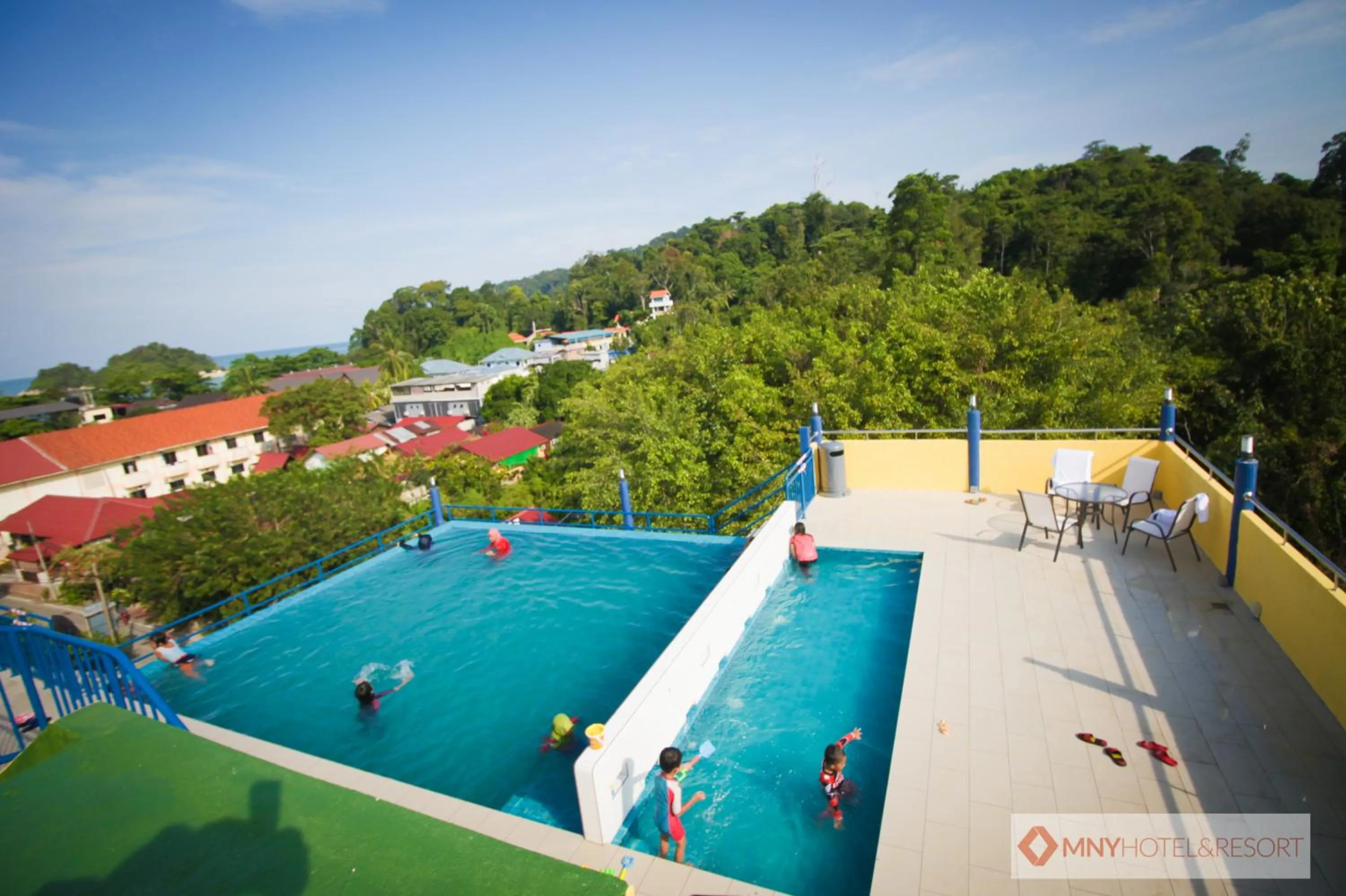 Pool view in MNY Hotel & Resort