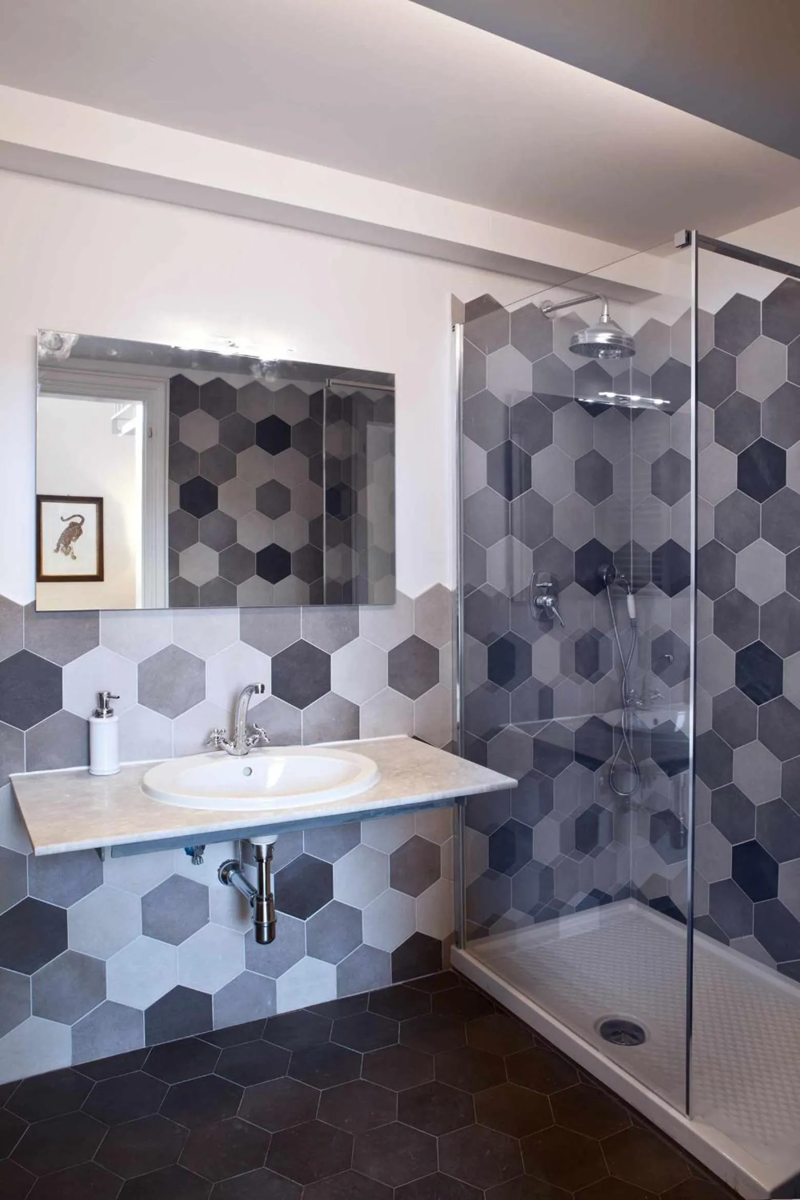 Bathroom in Il Dromedario