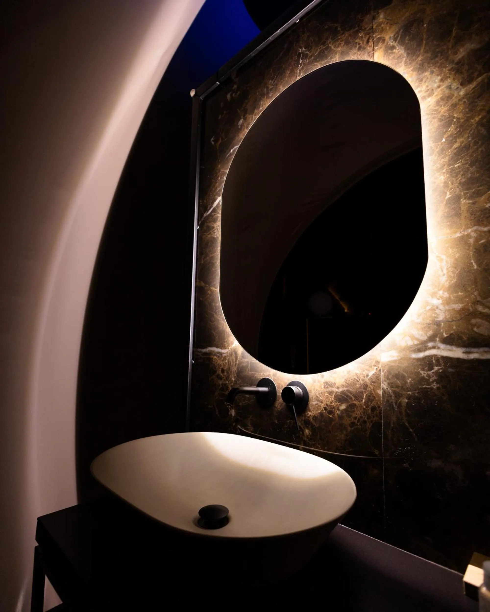 Bathroom in Tenuta Danesi - Camere - Appartamenti - Bubble Room