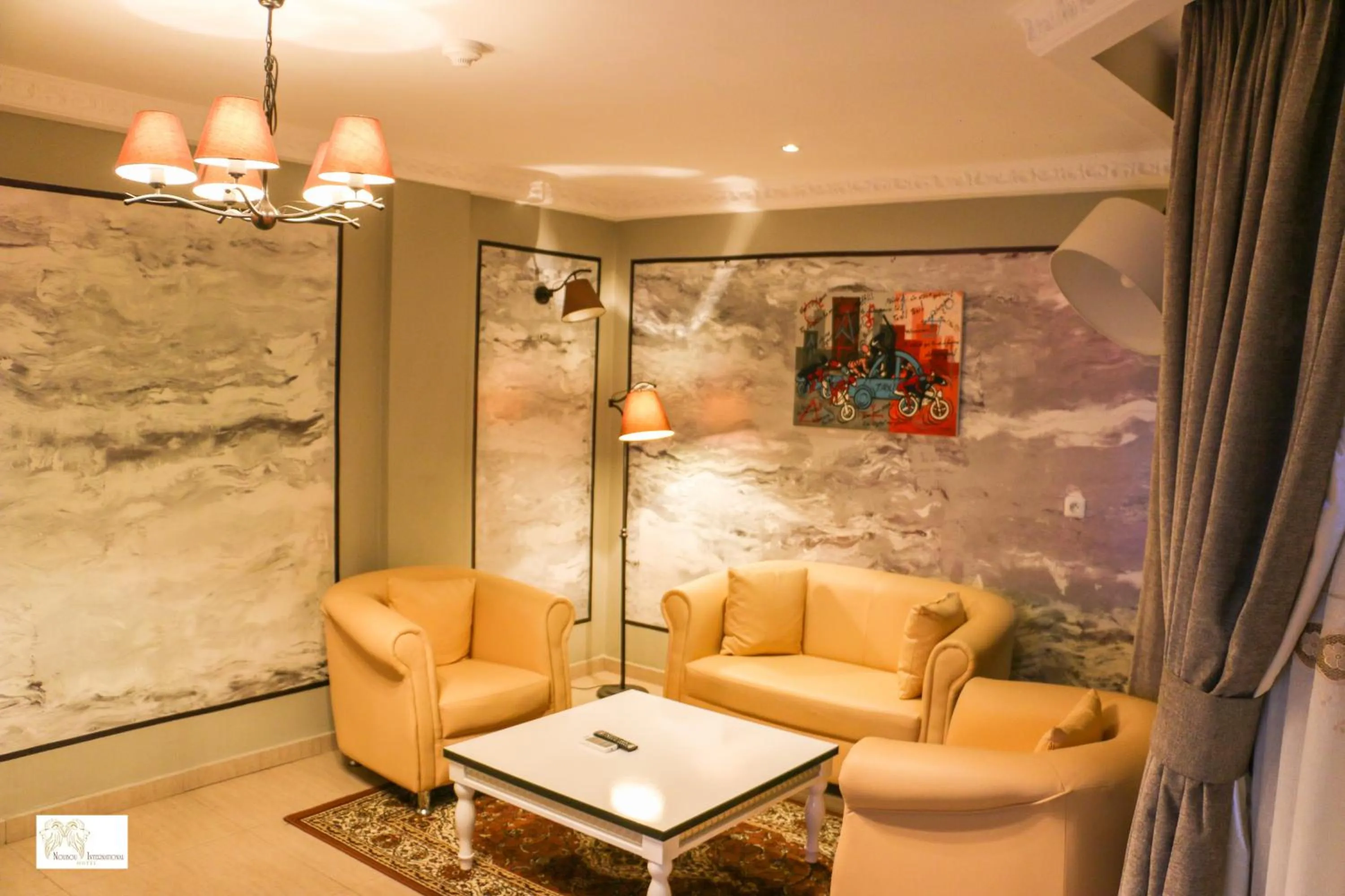 Living room in Noubou International Hotel