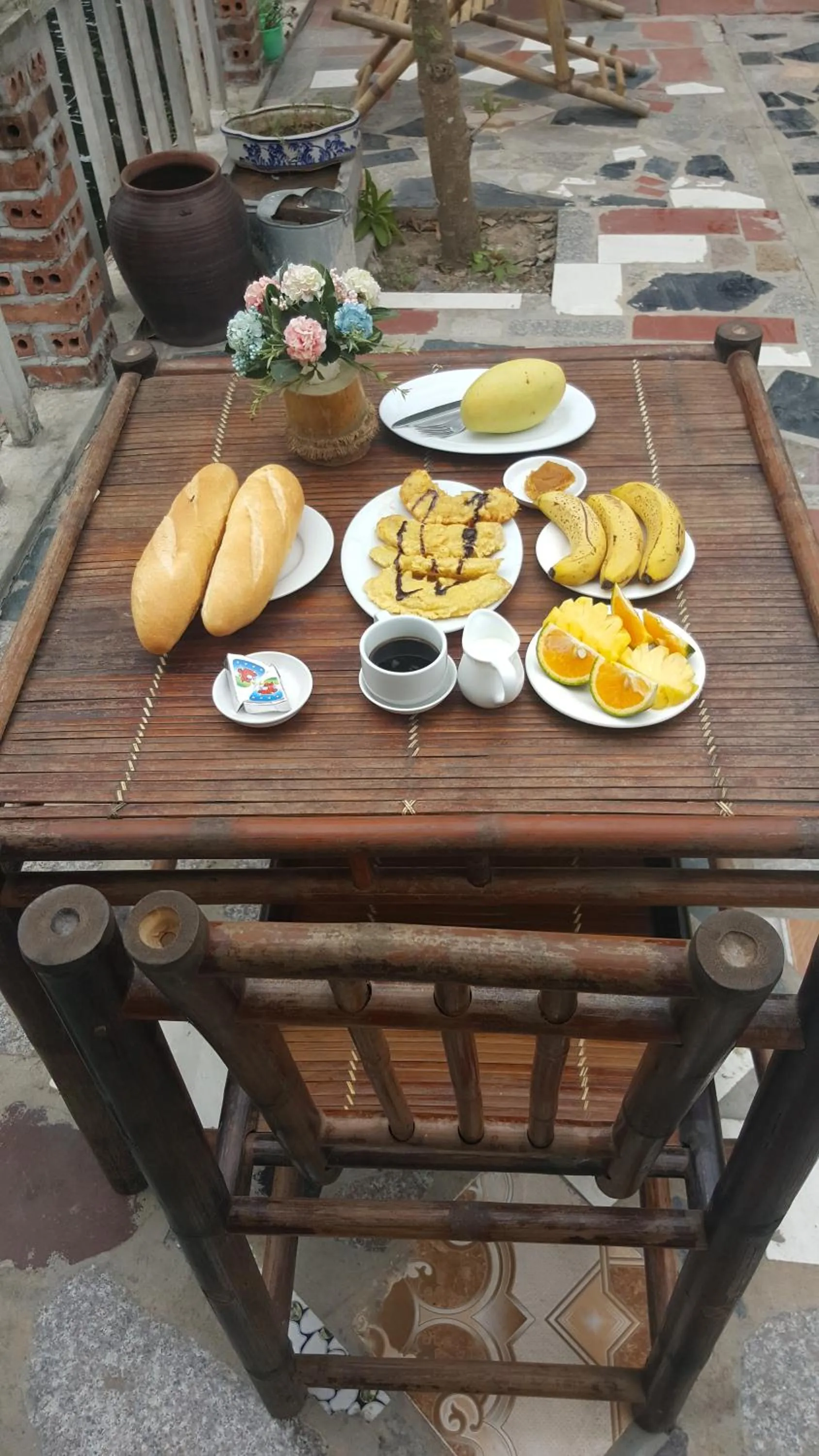 Food close-up in Tam Coc River View Homestay