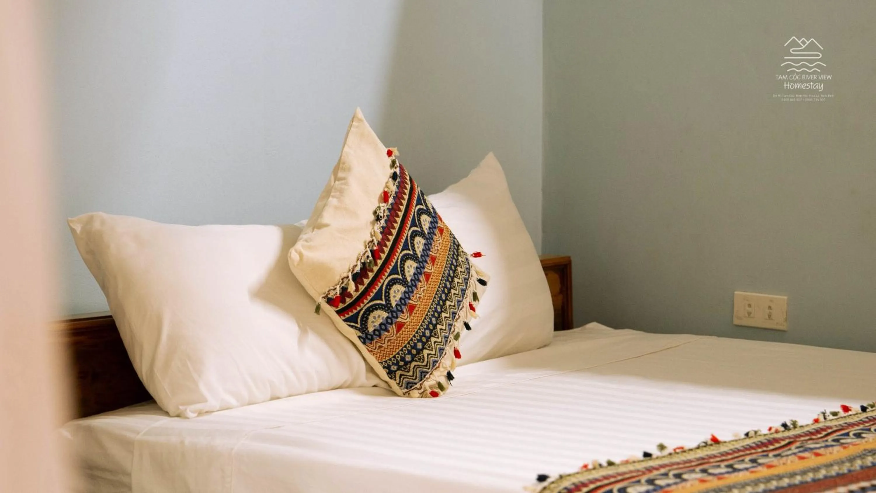 Bed in Tam Coc River View Homestay