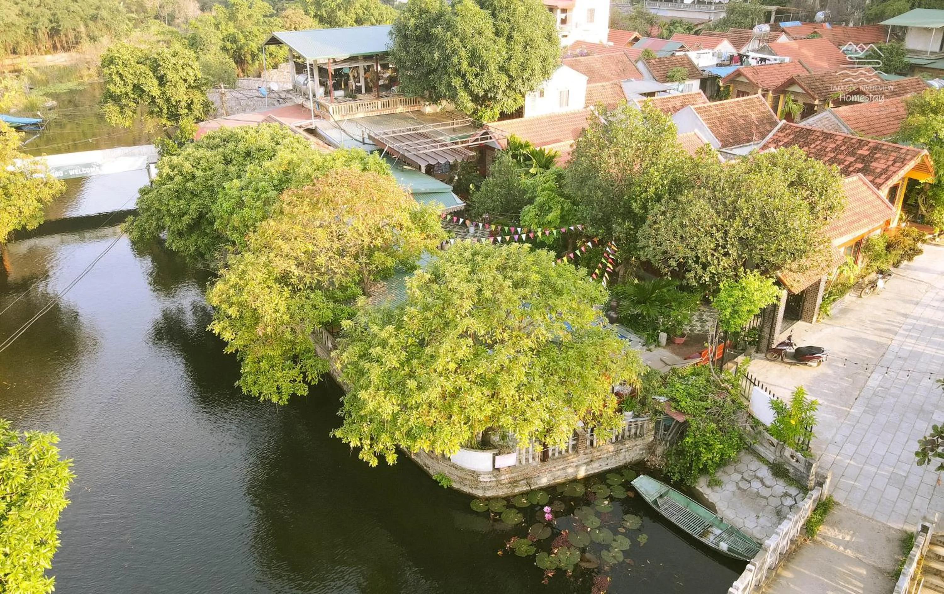 Property building in Tam Coc River View Homestay