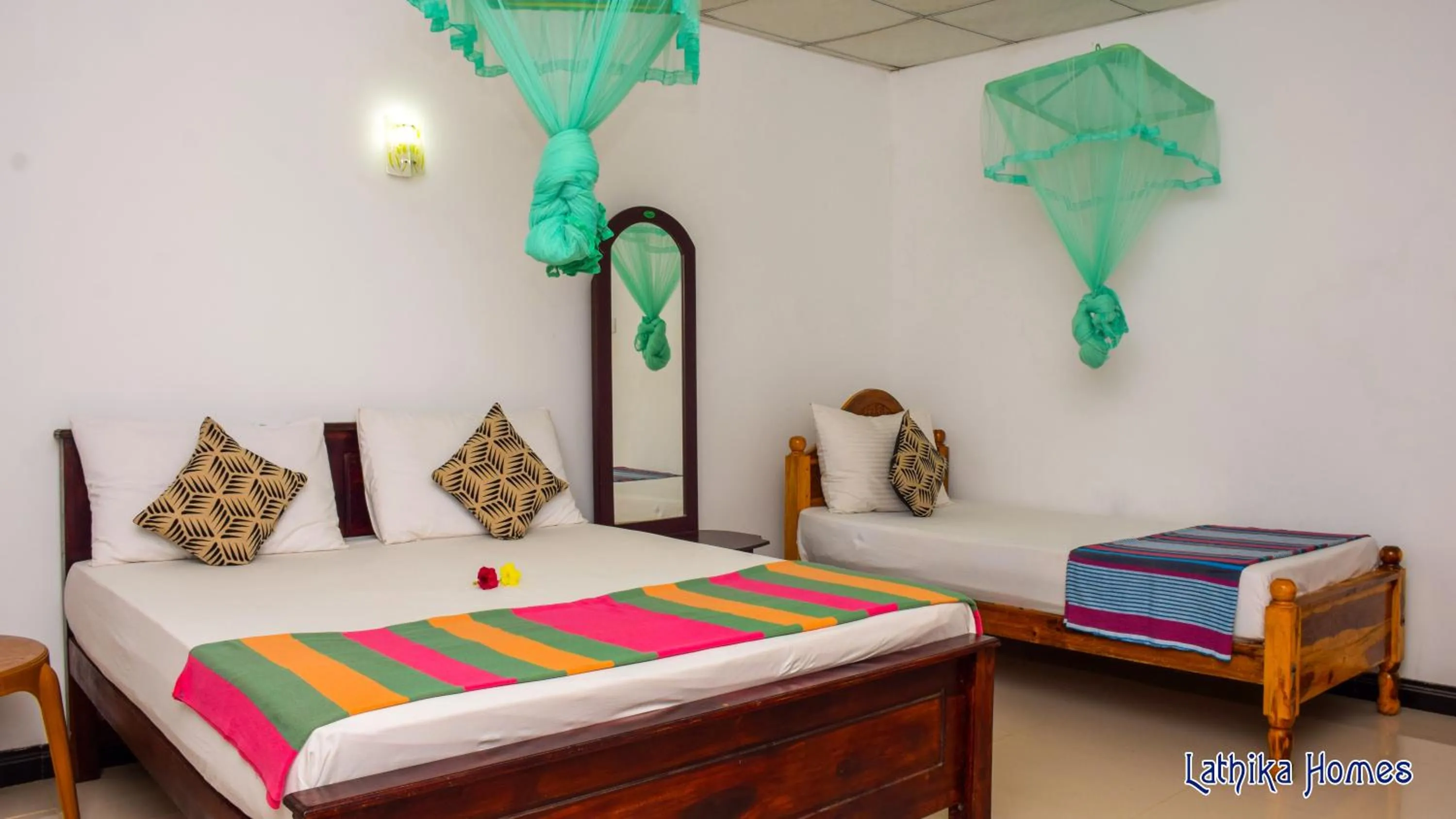 Bed in Lathika Homes