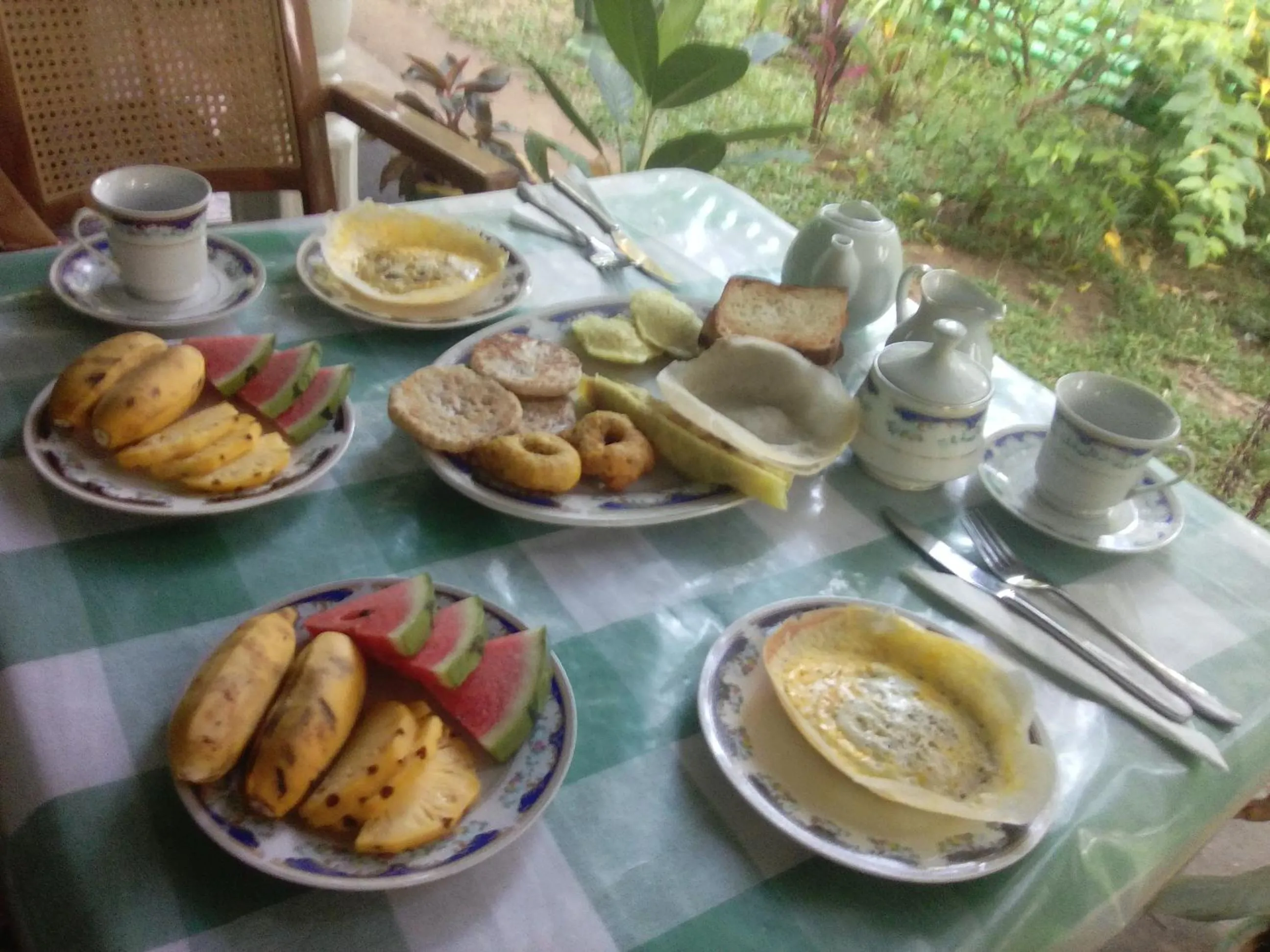 Asian breakfast in Lathika Homes