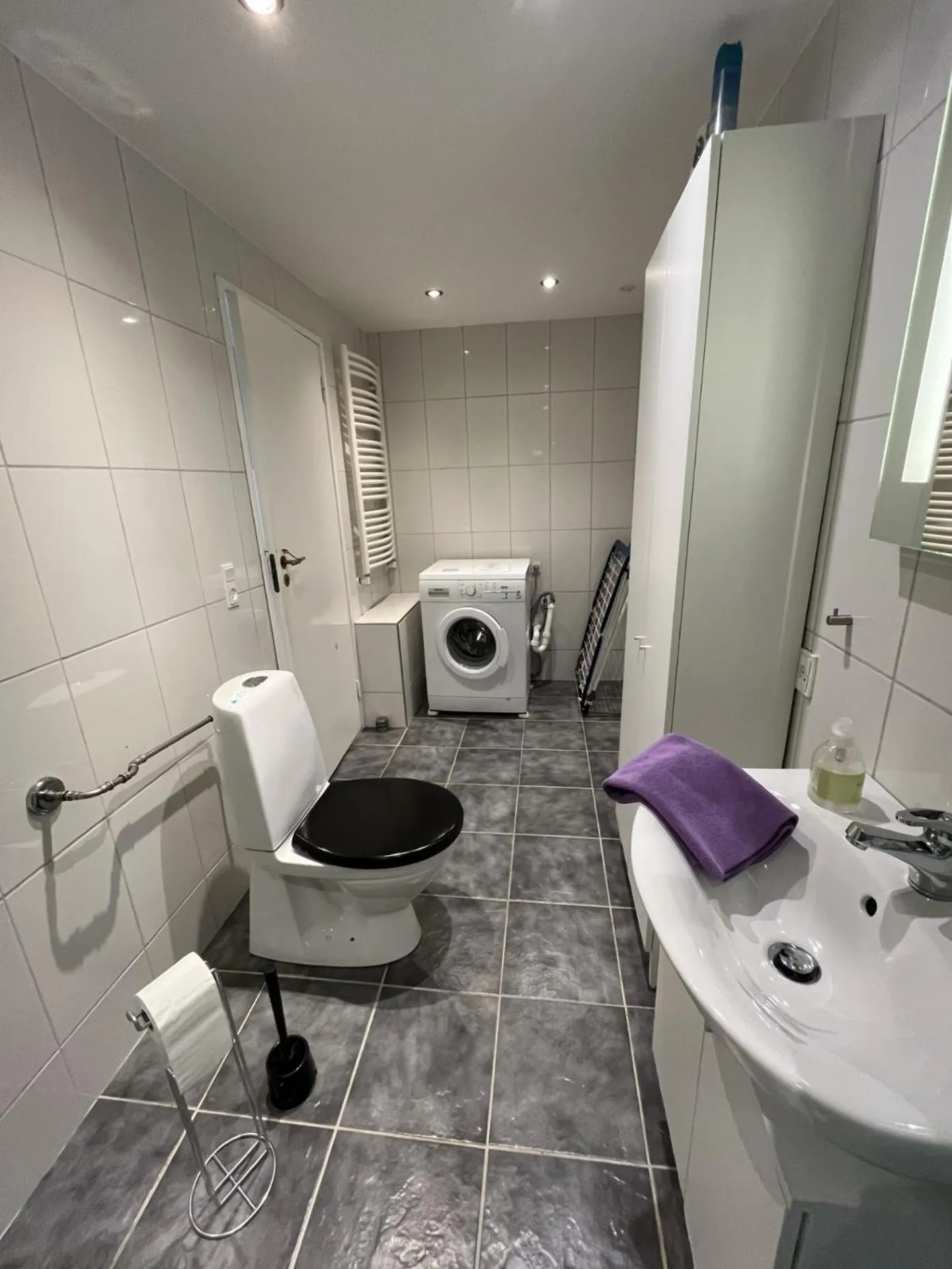 washing machine in Familiehuis Boysen Appartementen