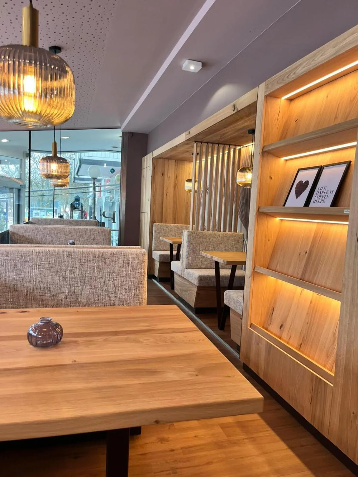 Seating area in Hotel Promenade Mein KaffeeHimmel