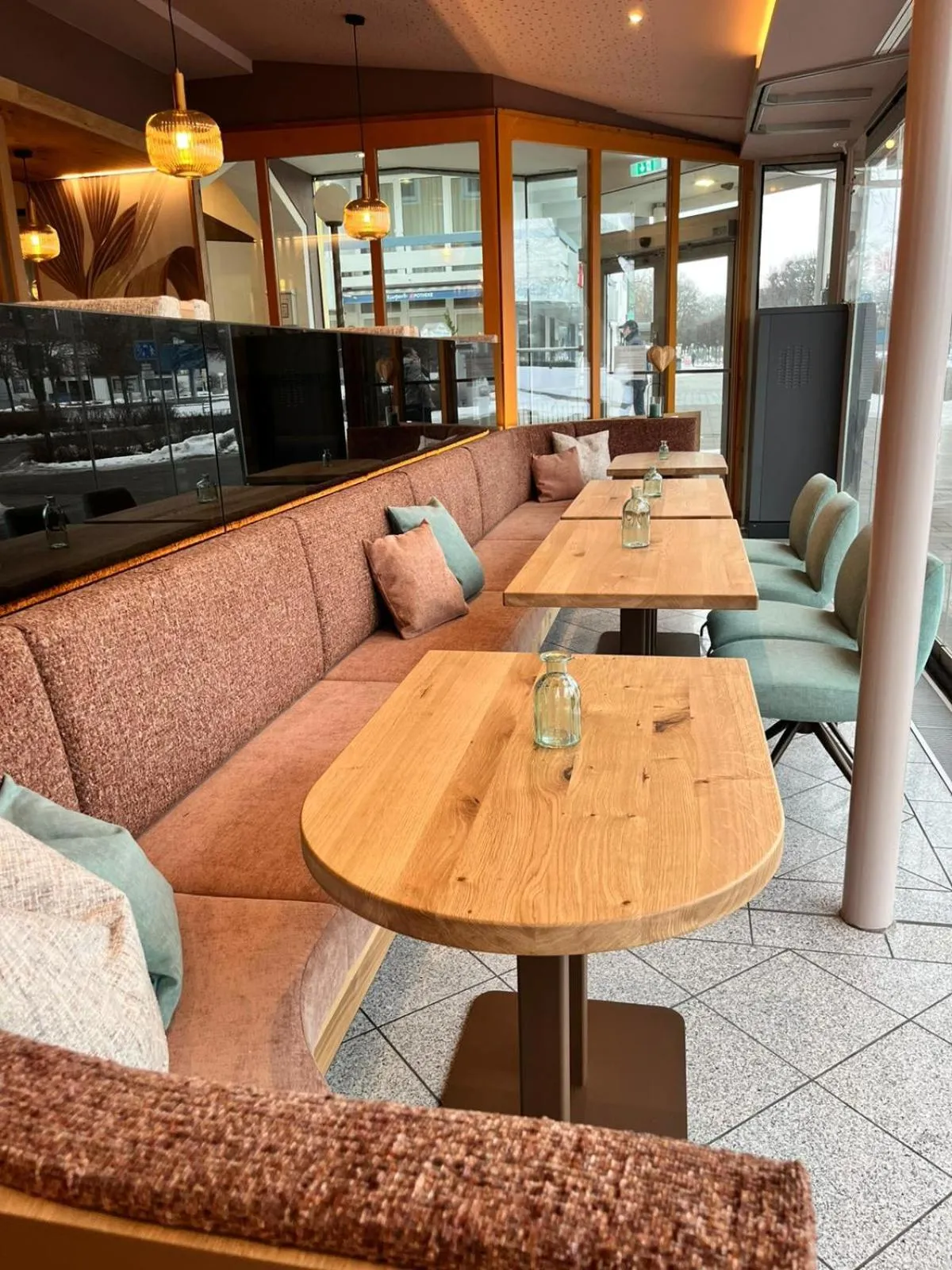 Seating area in Hotel Promenade Mein KaffeeHimmel