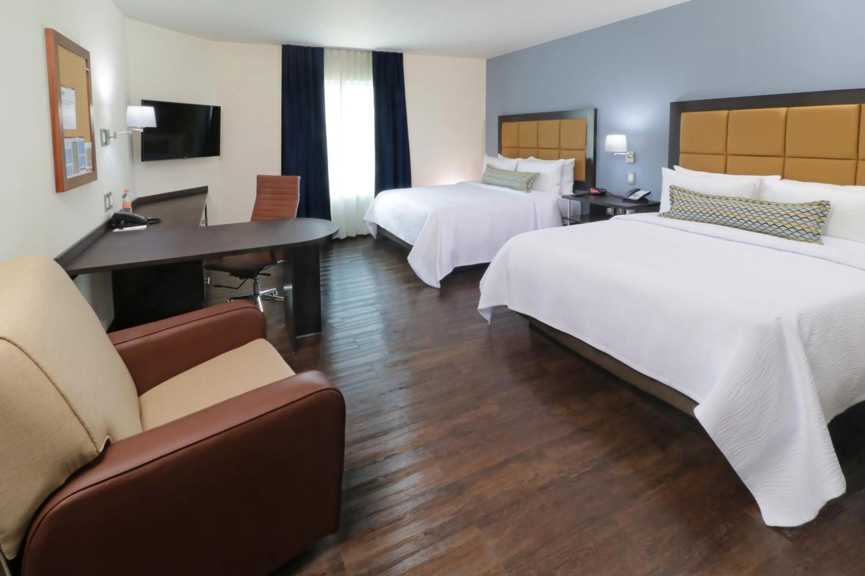 Photo of the whole room, Bed in Candlewood Suites - Celaya by IHG