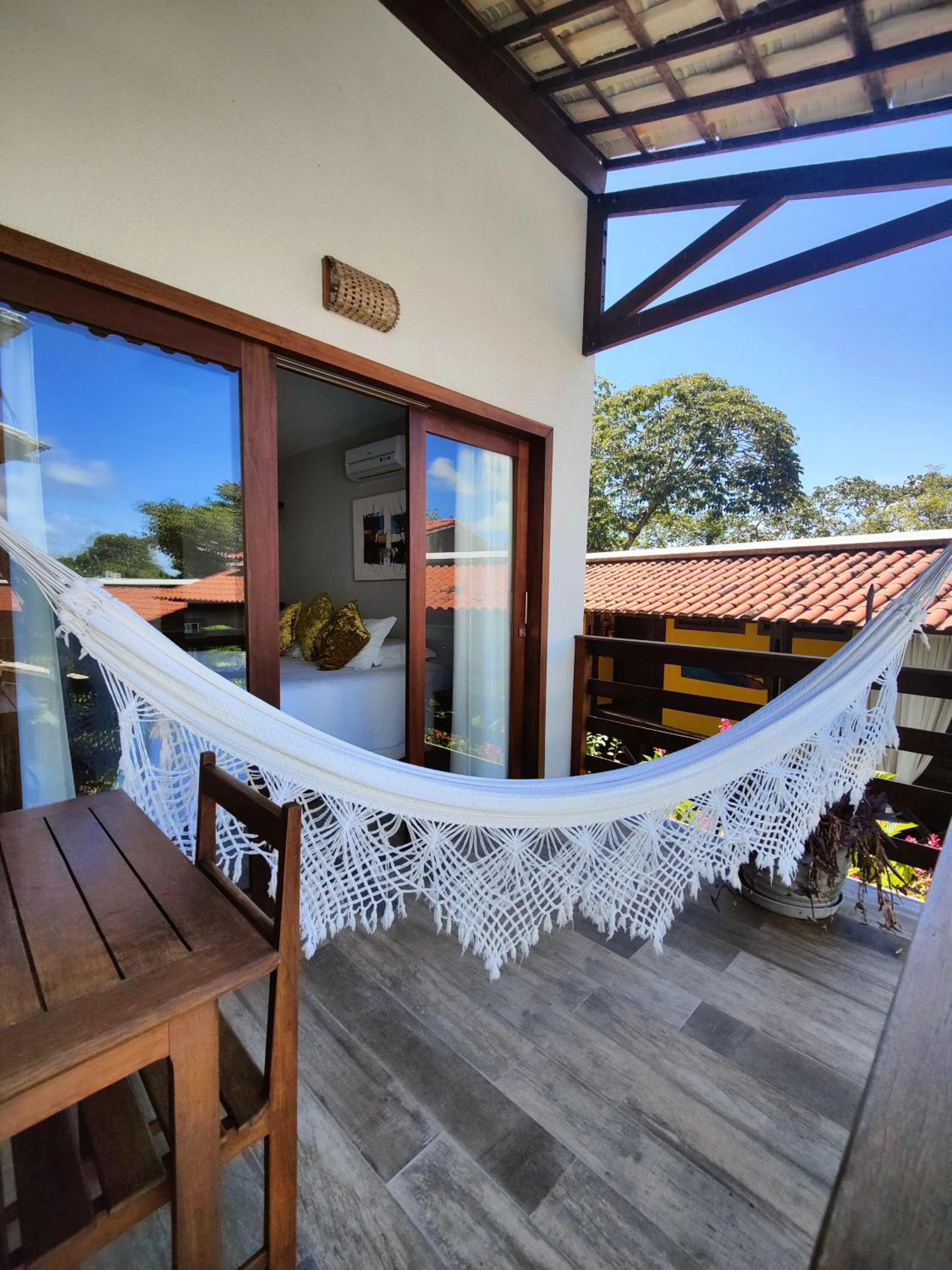 Balcony/Terrace in Pousada Waikiki Boutique