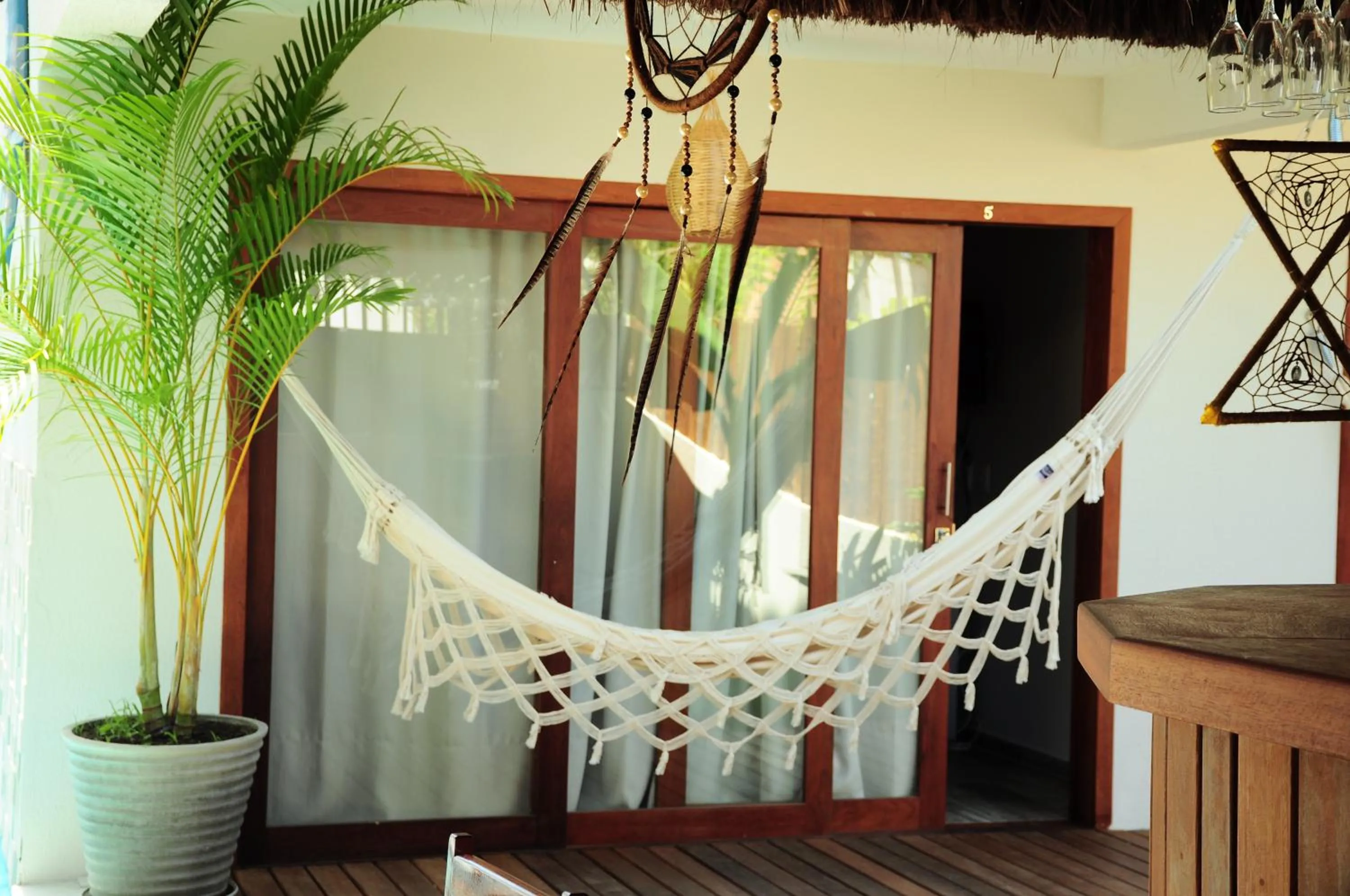 Patio in Pousada Waikiki Boutique