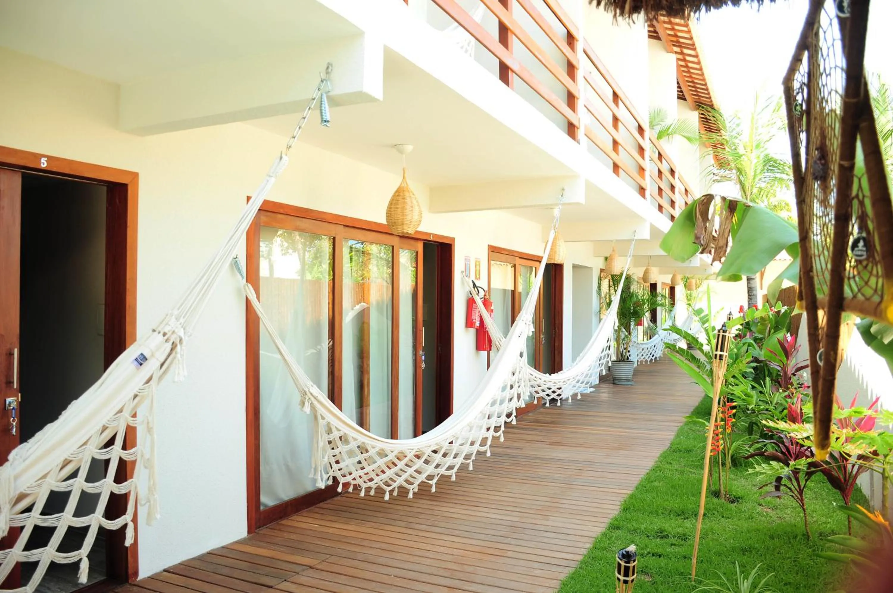 Patio in Pousada Waikiki Boutique