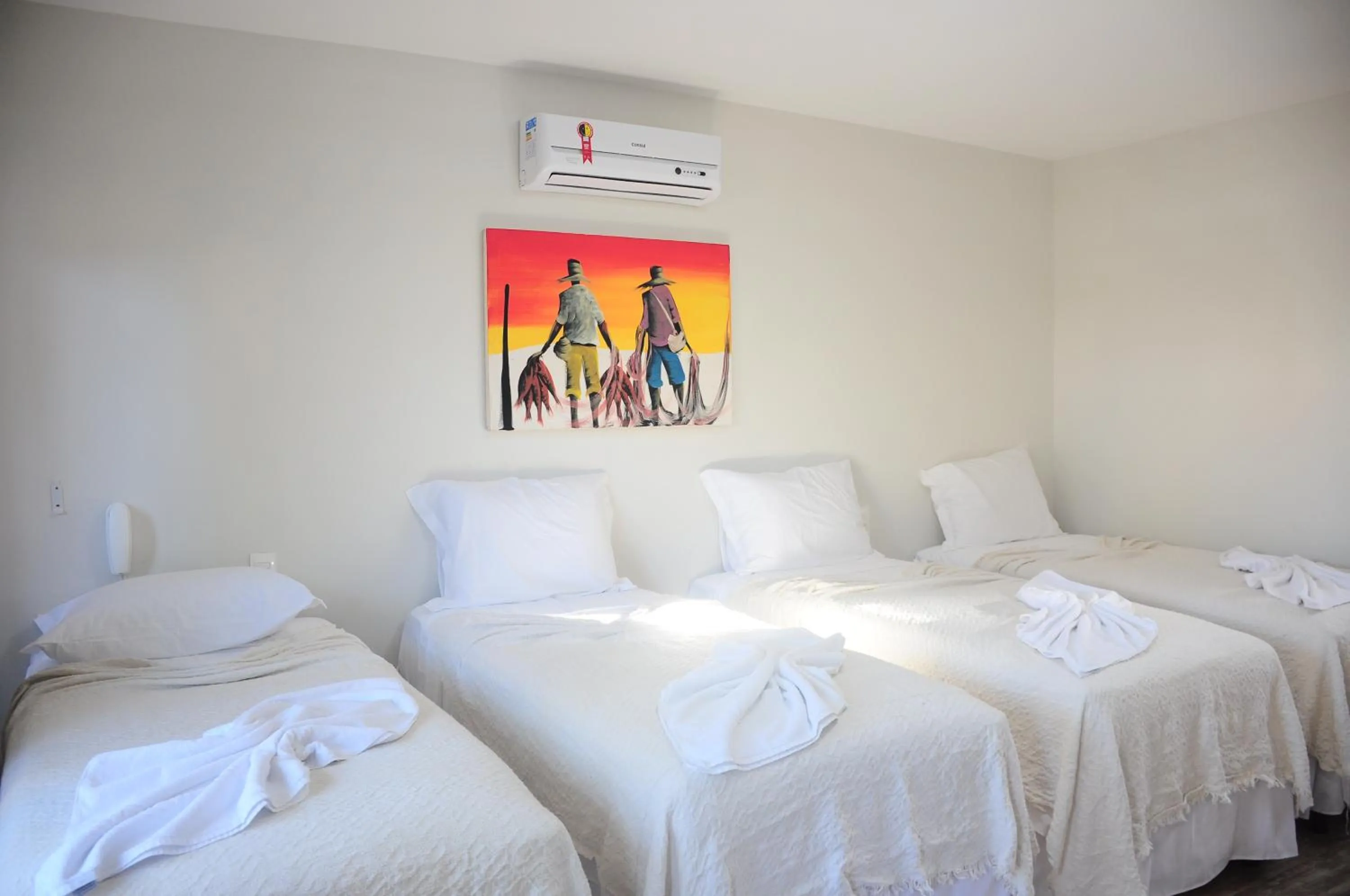 Bedroom, Bed in Pousada Waikiki Boutique