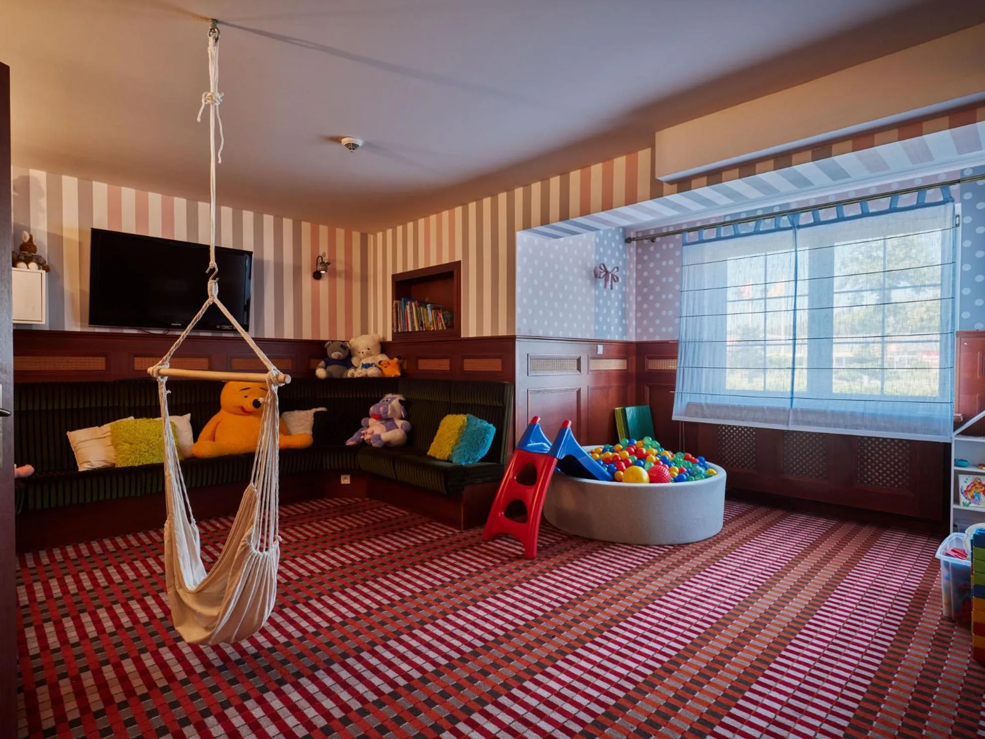 Children play ground in Hotel Verde