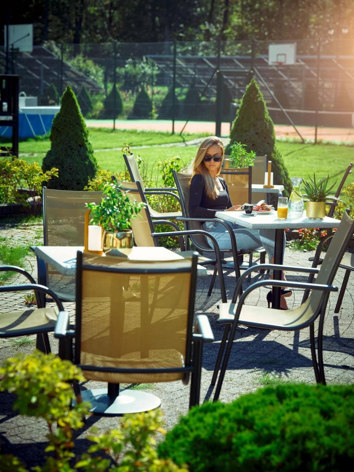Garden in Hotel Verde