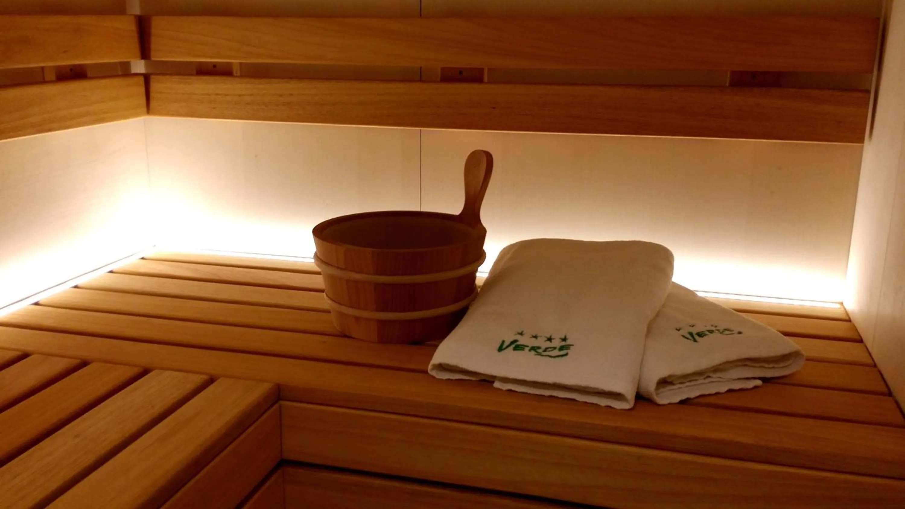 Sauna in Hotel Verde