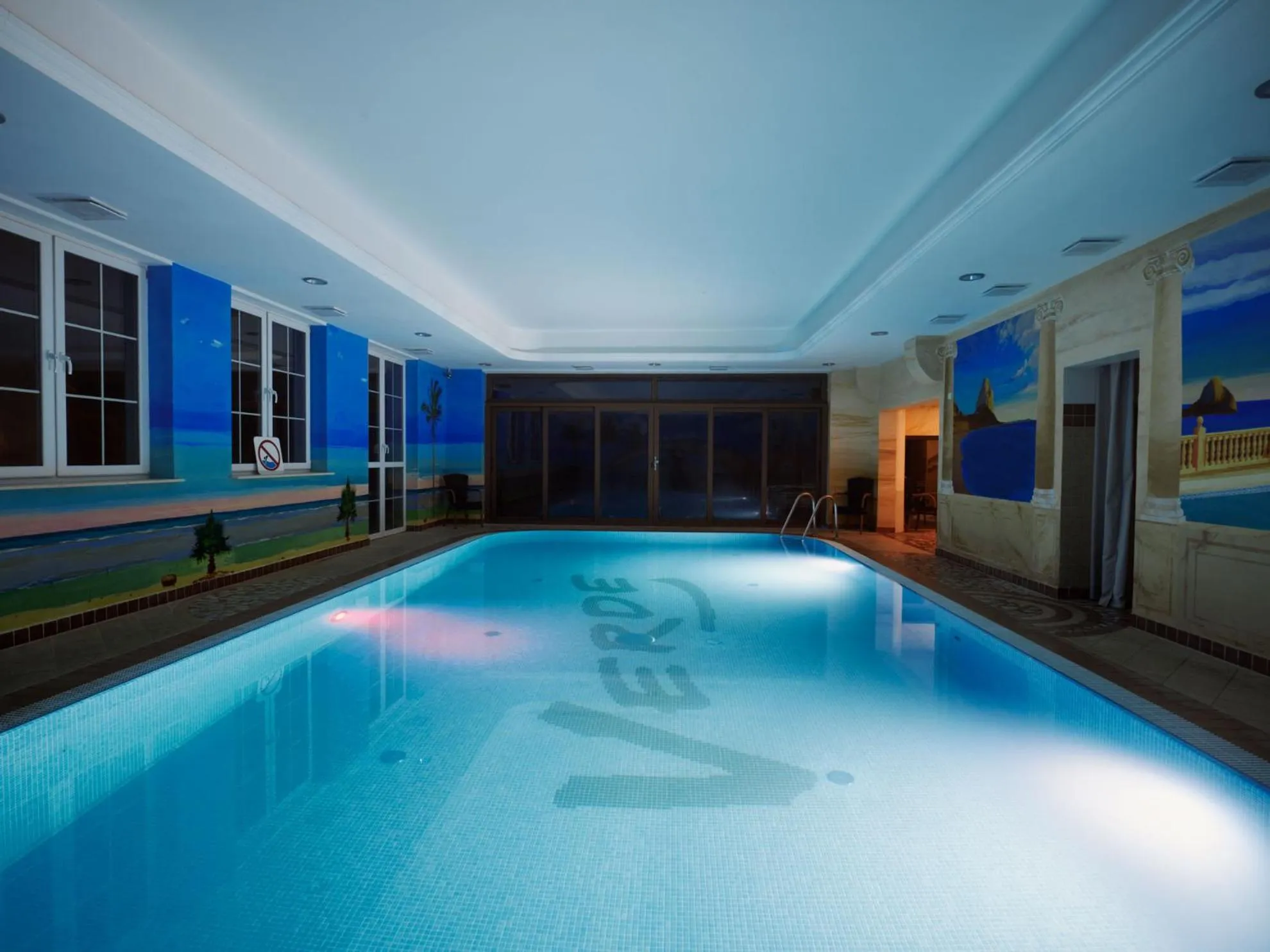 Pool view in Hotel Verde